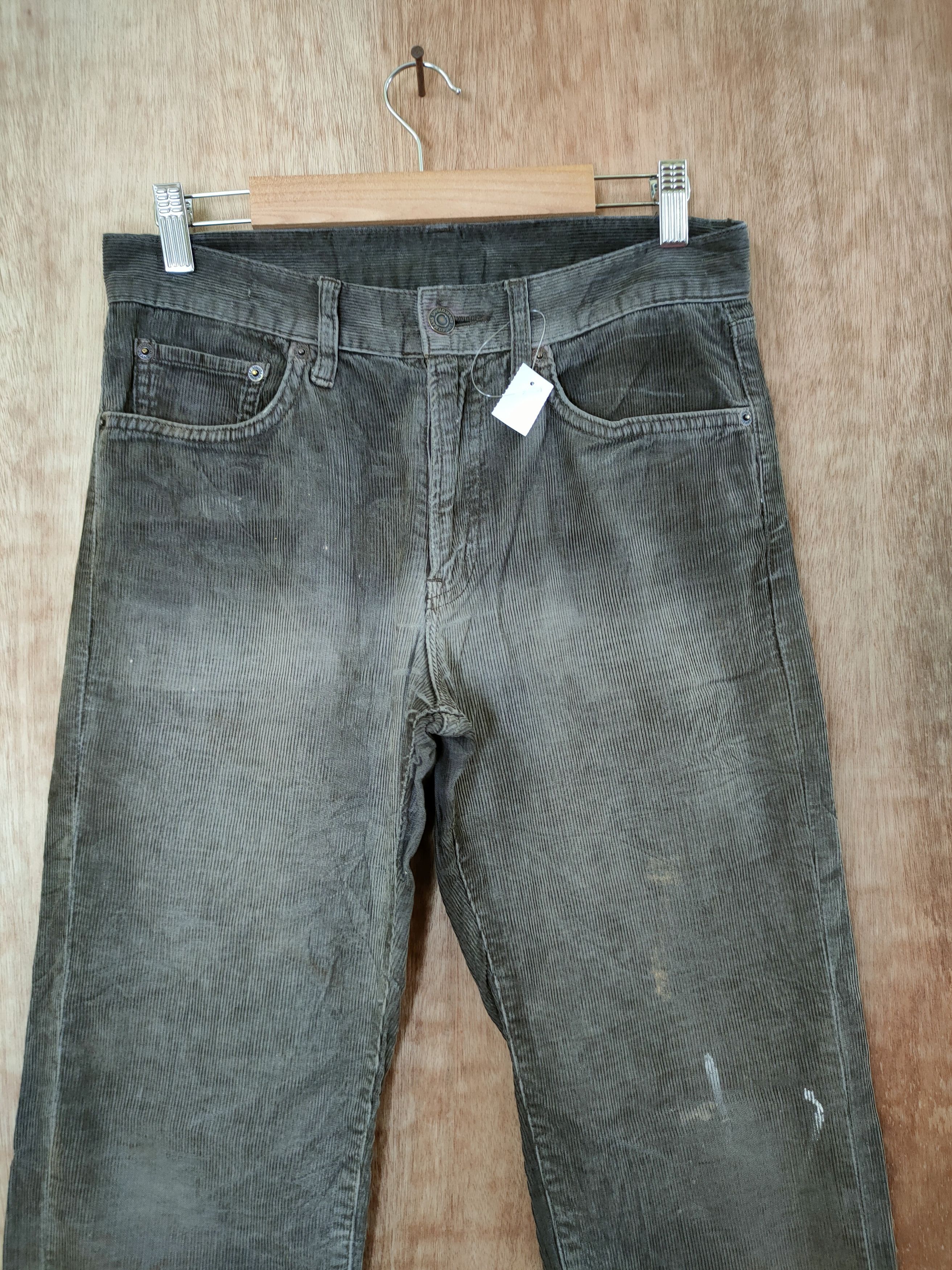 Uniqlo DL Uniqlo corduroy vintage faded casual cargo pants #46-346 Size US 28 / EU 44 - 3 Thumbnail
