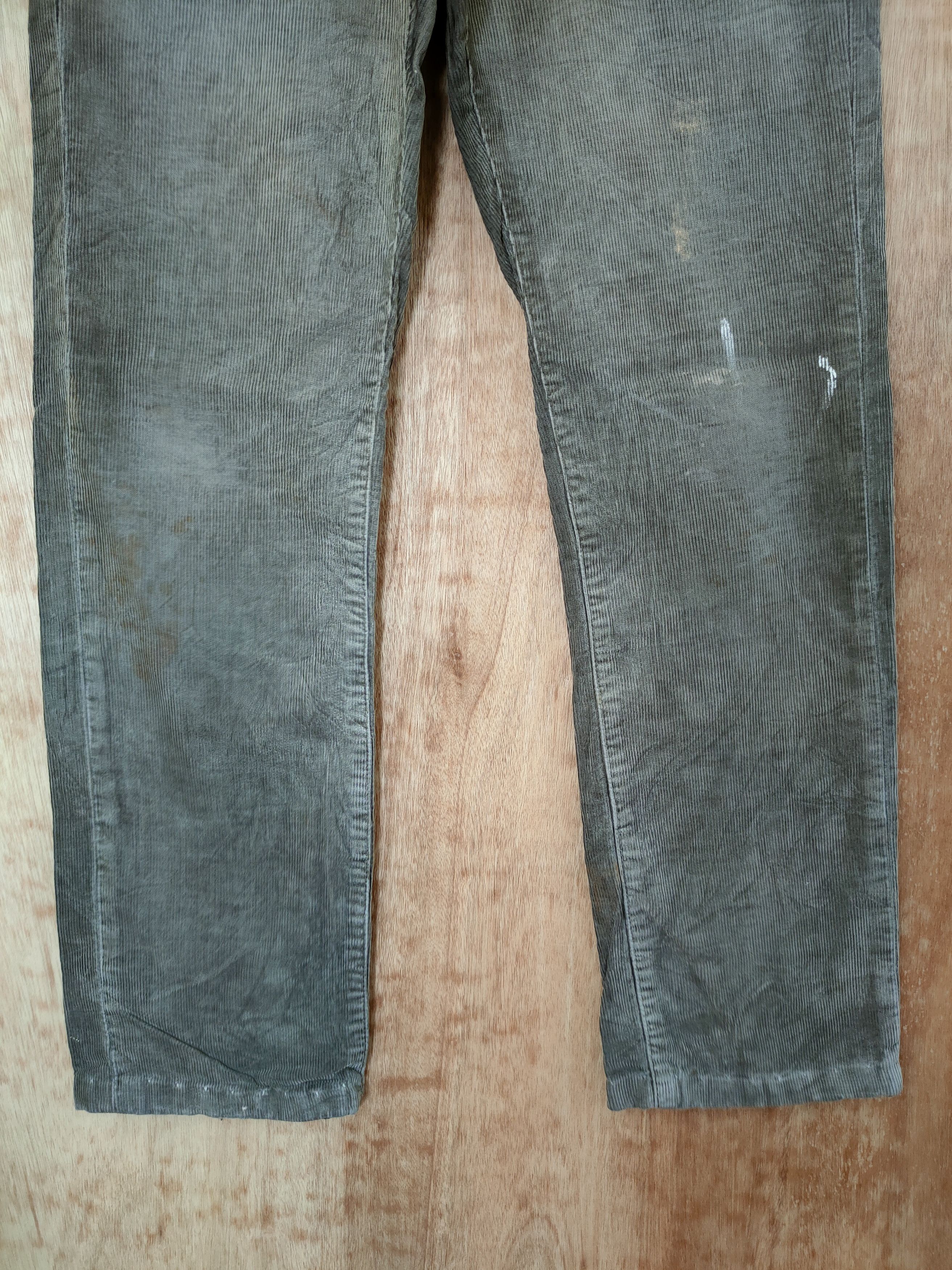 Uniqlo DL Uniqlo corduroy vintage faded casual cargo pants #46-346 Size US 28 / EU 44 - 2 Thumbnail