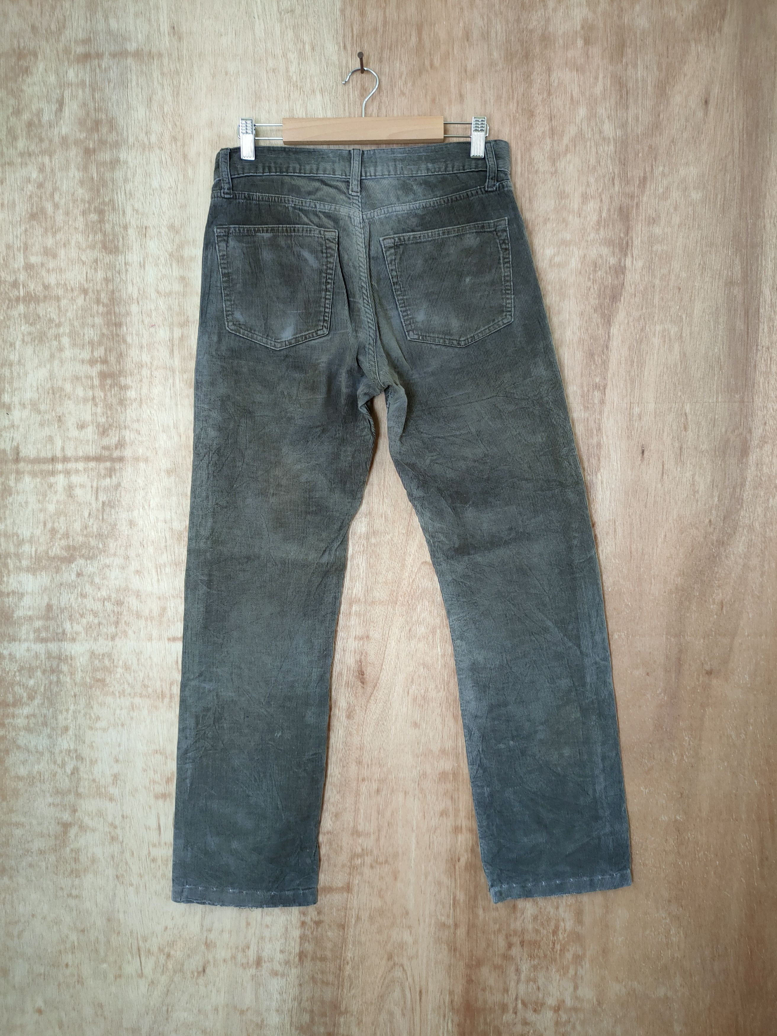 Uniqlo DL Uniqlo corduroy vintage faded casual cargo pants #46-346 Size US 28 / EU 44 - 5 Thumbnail