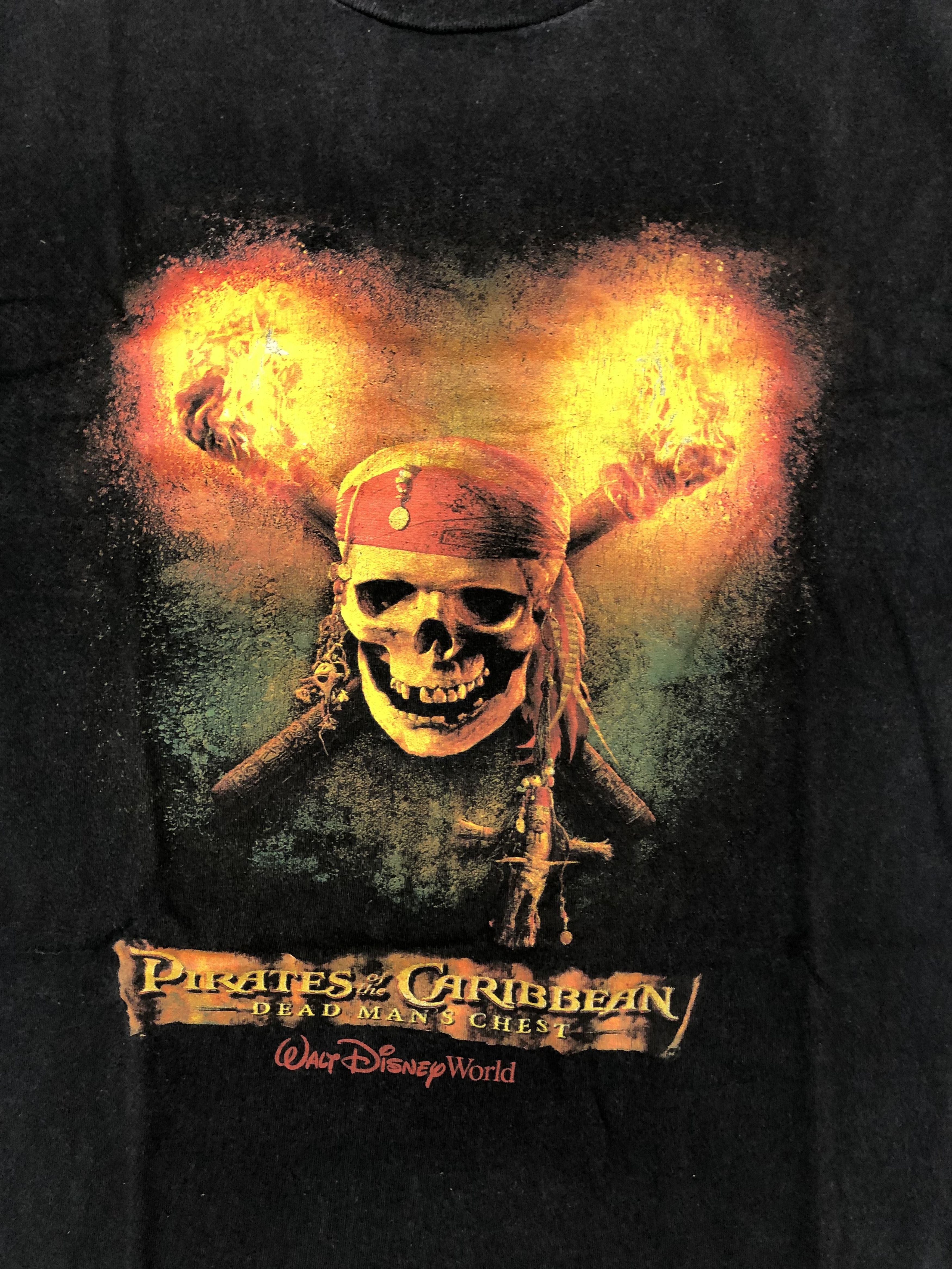 Disney 2006 Disney Pirates of the Caribbean Shirt Dead Mans Chest Size US L / EU 52-54 / 3 - 2 Thumbnail