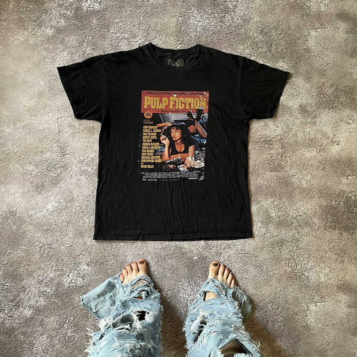 Vintage Y2K Gildan Pulp Fiction Promo Tee outlet