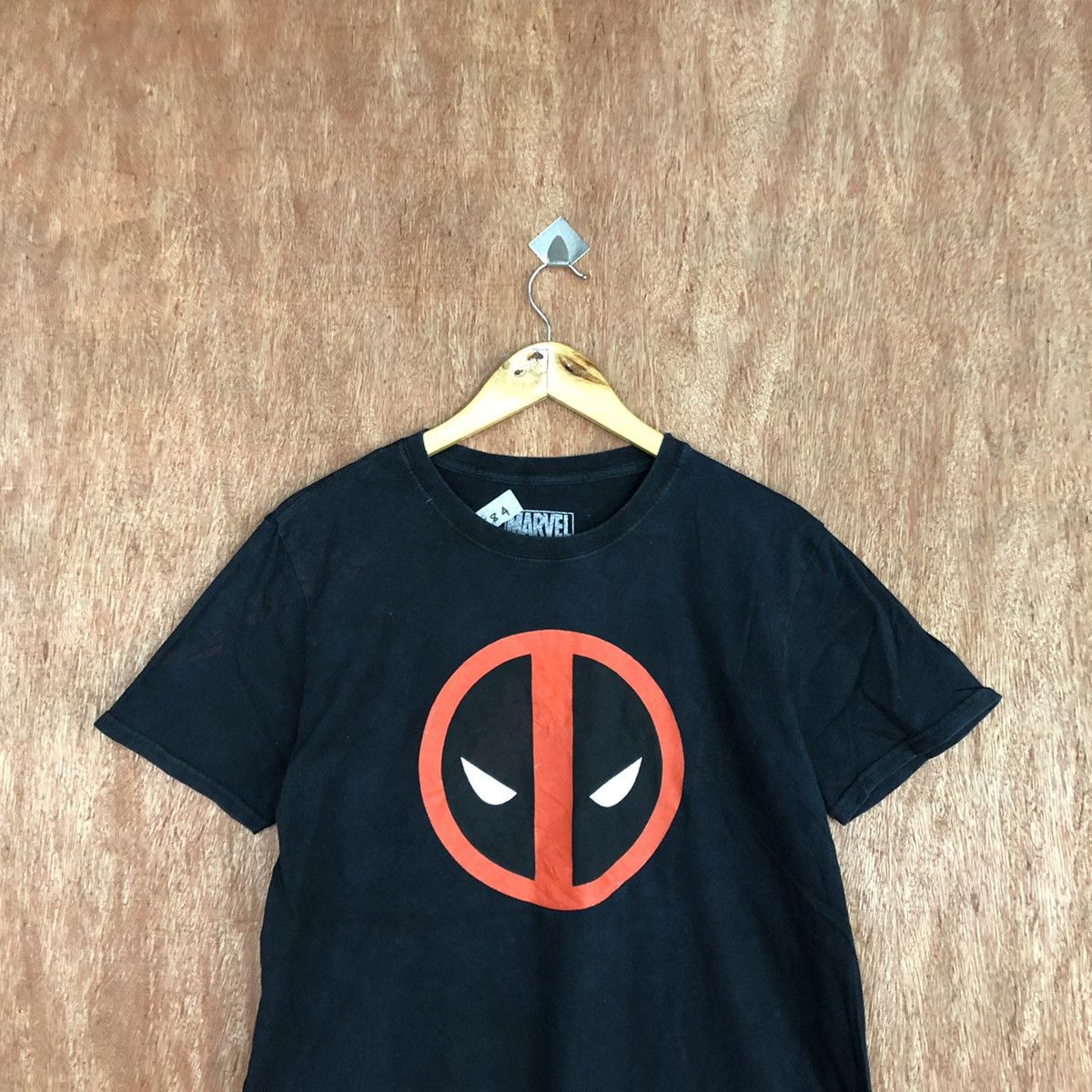 Marvel Comics Deadpool Marvel Black Short Sleeve Tshirt #3584 Size US M / EU 48-50 / 2 - 7 Thumbnail