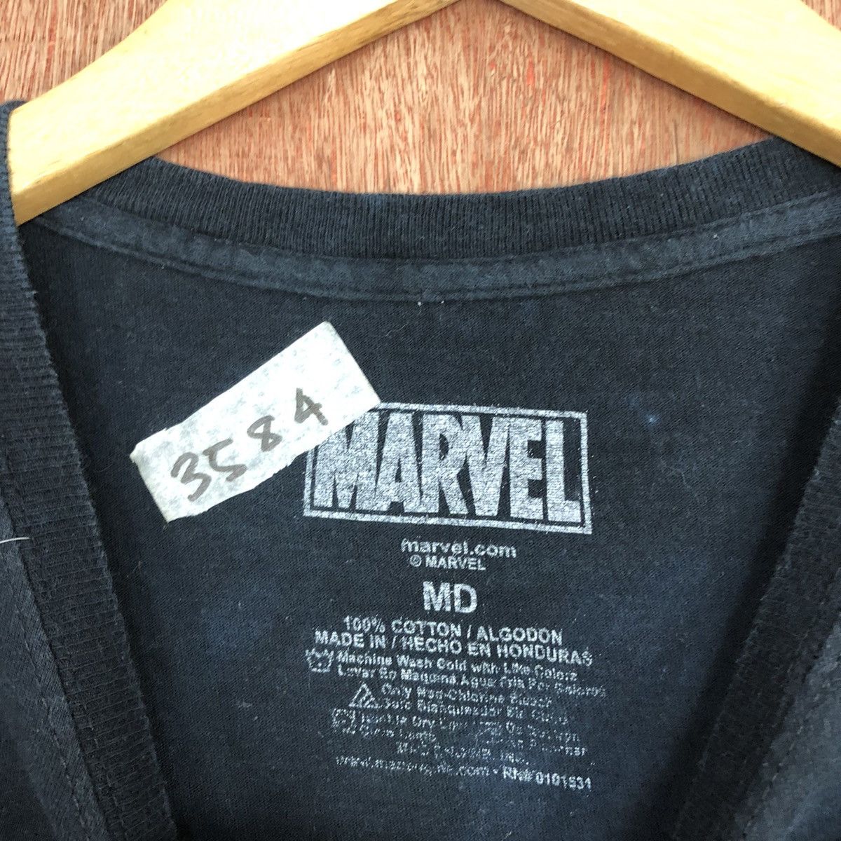 Marvel Comics Deadpool Marvel Black Short Sleeve Tshirt #3584 Size US M / EU 48-50 / 2 - 9 Thumbnail
