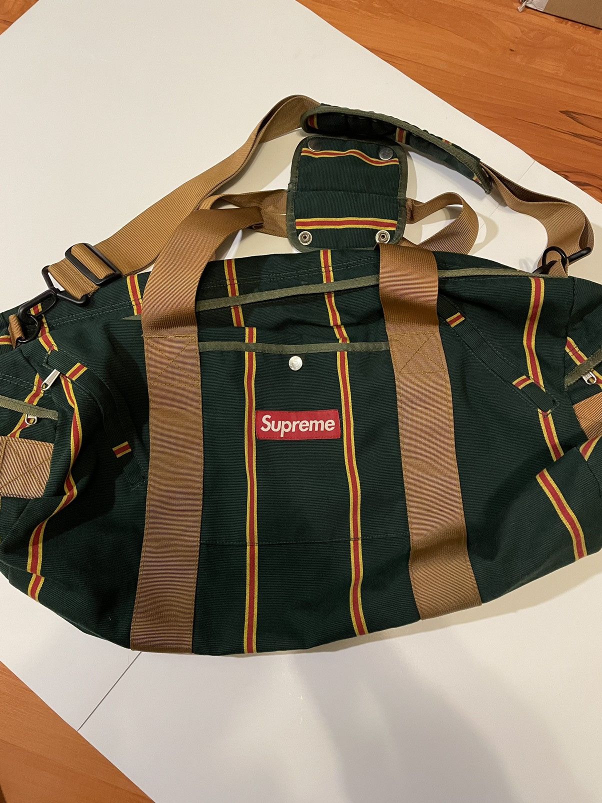 Supreme Duffle Bag Black (FW22)