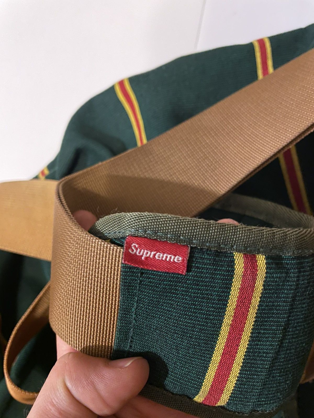 Supreme SS09 supreme x sunbrella duffle bag | Grailed