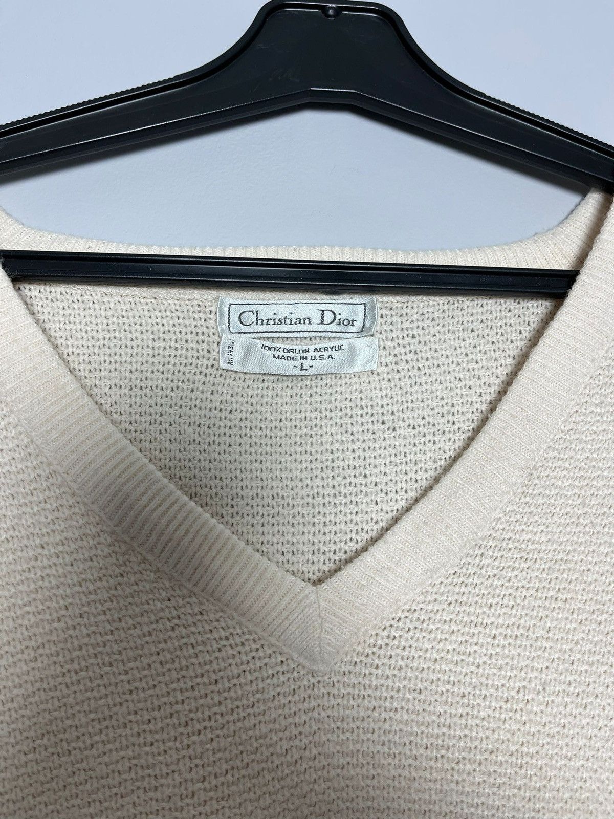 Dior Vintage christian dior sweater 90s y2k Size US L / EU 52-54 / 3 - 2 Thumbnail