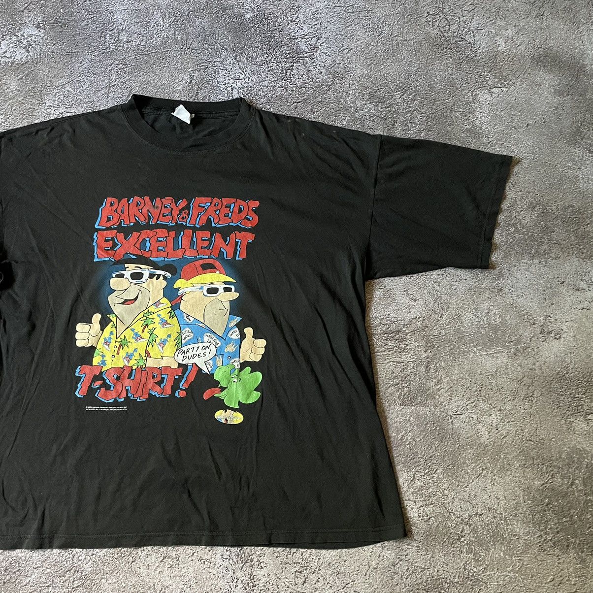 Vintage Vintage 90s Cartoon Graphic Tee Thrashed Y2K Skate Boxy XL Size US XL / EU 56 / 4 - 5 Thumbnail