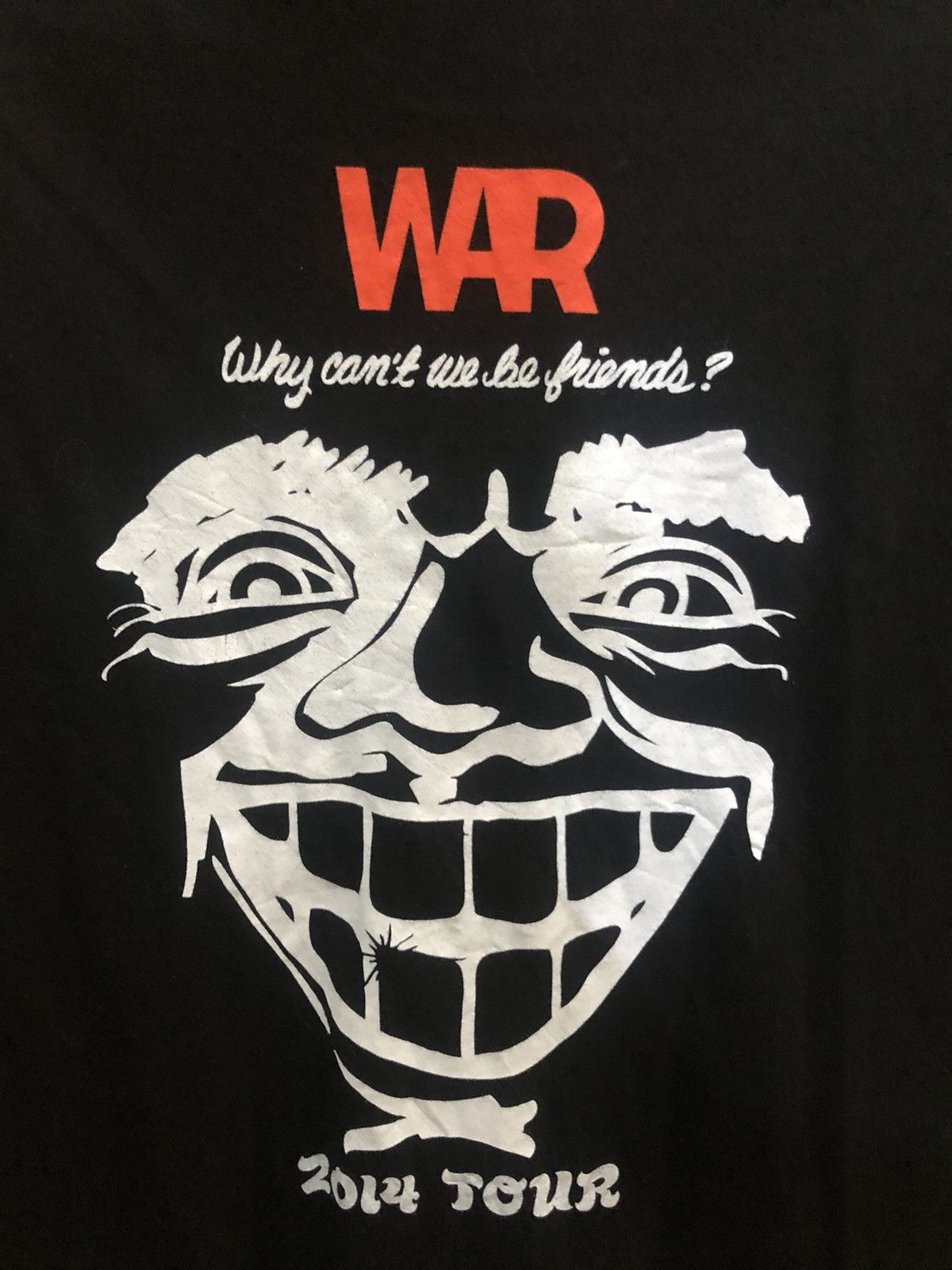 Band Tees × Rap Tees WAR 2014 TOUR Cheech & Chong tee size L Size US L / EU 52-54 / 3 - 6 Thumbnail