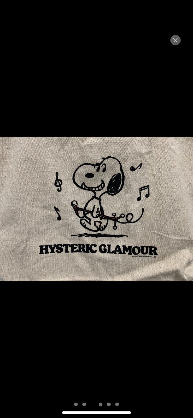 Hysteric Glamour Hysteric Glamour x Peanut Tote Bag Size ONE SIZE - 2 Thumbnail