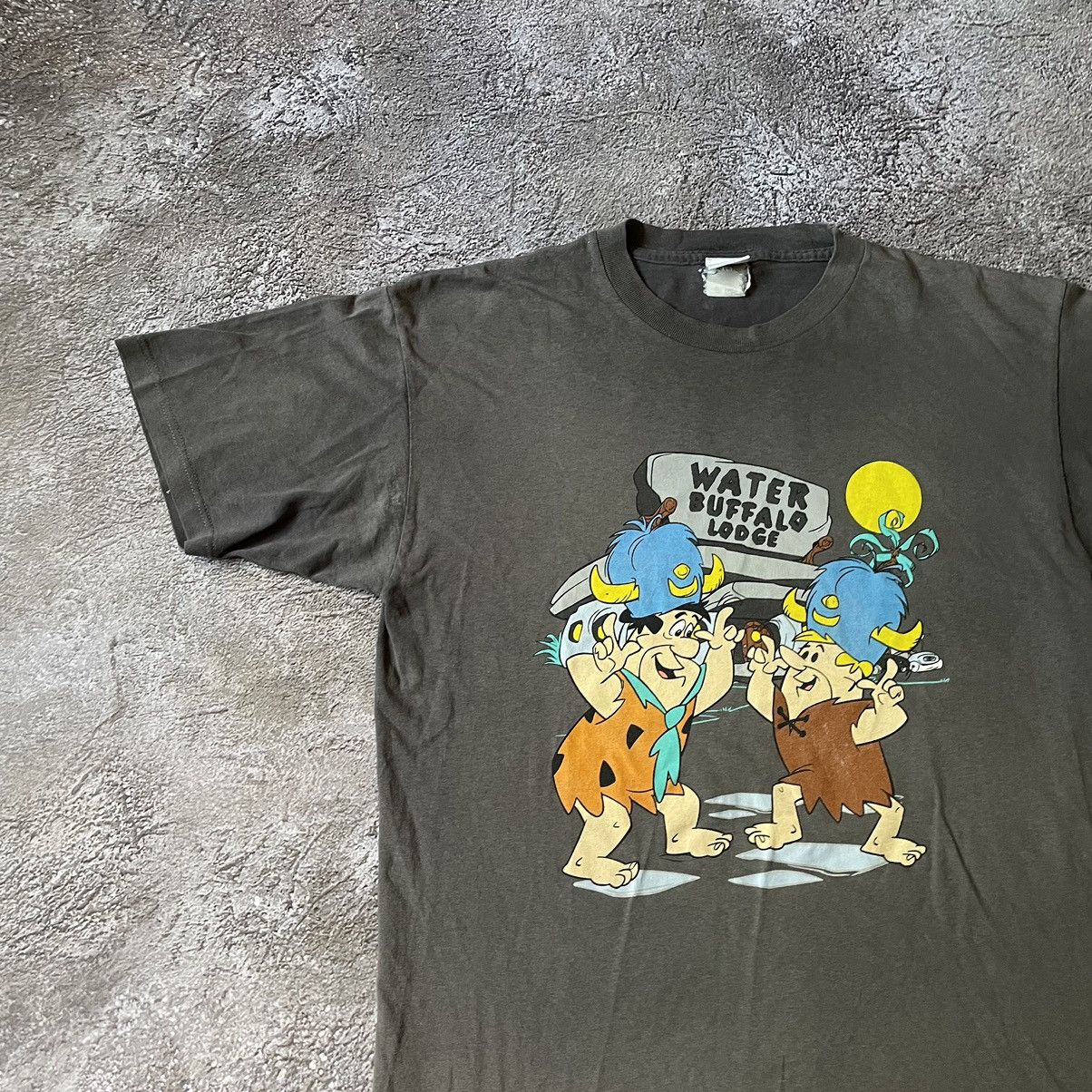Vintage Vintage 90s Cartoon Graphic Tee Y2K Skate Streetwear Slim XL Size US XL / EU 56 / 4 - 4 Thumbnail