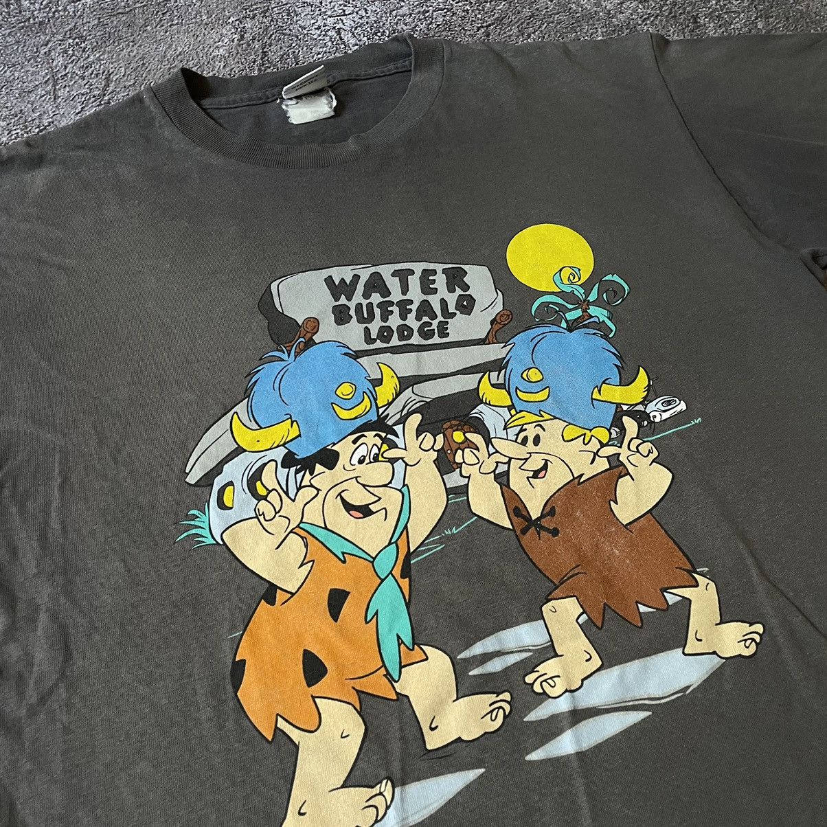 Vintage Vintage 90s Cartoon Graphic Tee Y2K Skate Streetwear Slim XL Size US XL / EU 56 / 4 - 6 Thumbnail