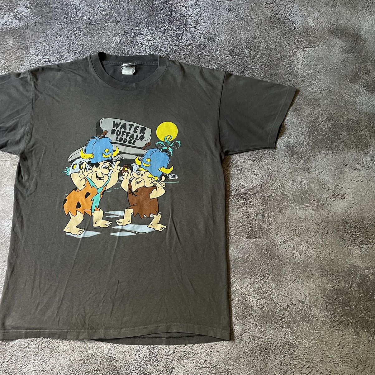 Vintage Vintage 90s Cartoon Graphic Tee Y2K Skate Streetwear Slim XL Size US XL / EU 56 / 4 - 3 Thumbnail