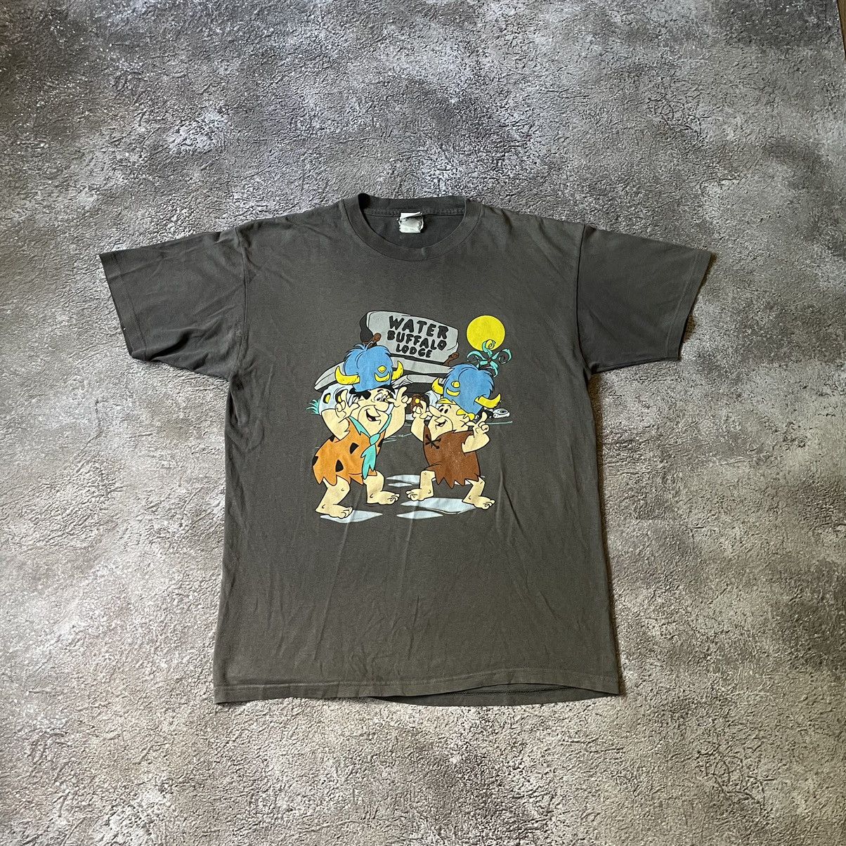 Vintage Vintage 90s Cartoon Graphic Tee Y2K Skate Streetwear Slim XL Size US XL / EU 56 / 4 - 2 Thumbnail