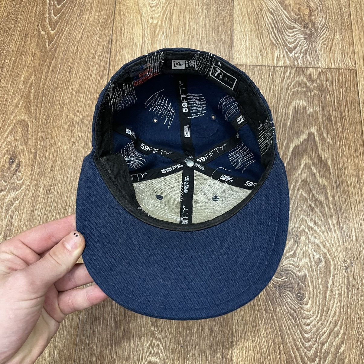 Vintage Vintage Y2K New Era LA Dodgers Cap Streetwear Thrashed OS Size ONE SIZE - 5 Thumbnail