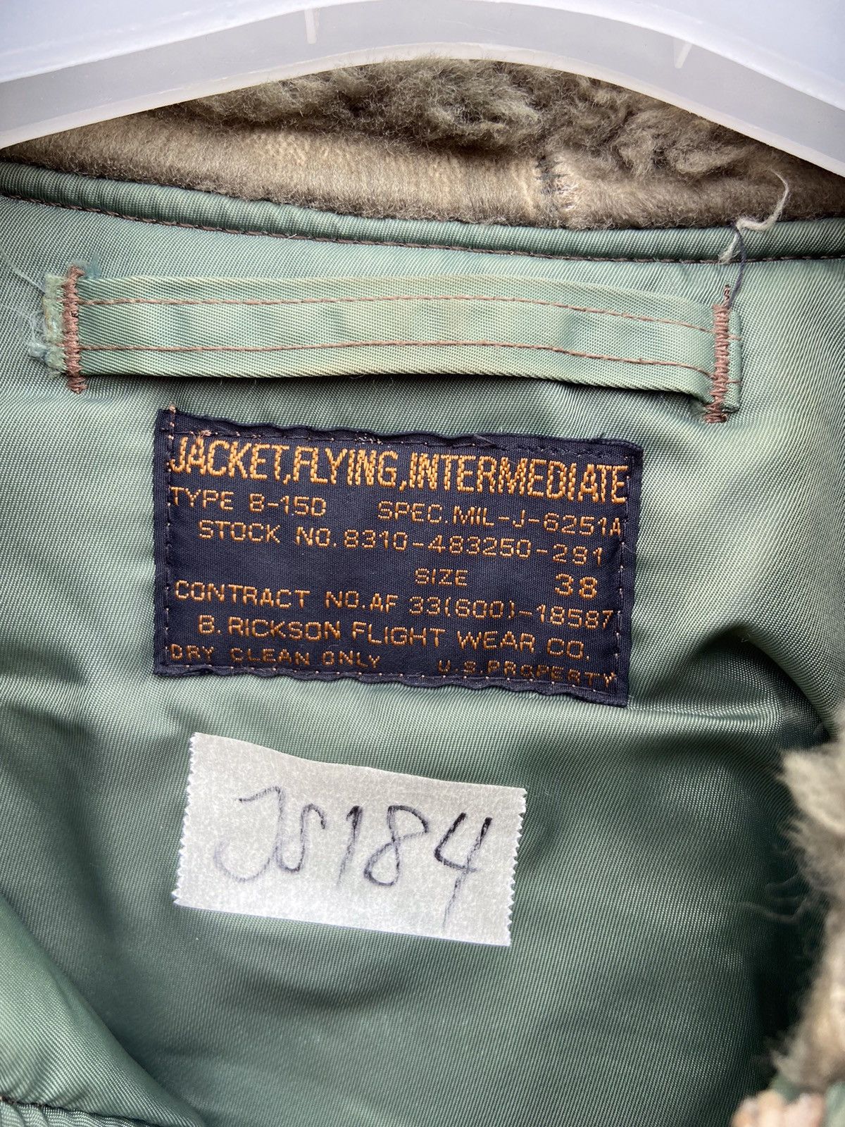 Buzz Rickson's Vintage Buzz Rickson’s B-15D Bomber Jacket Size US M / EU 48-50 / 2 - 5 Thumbnail