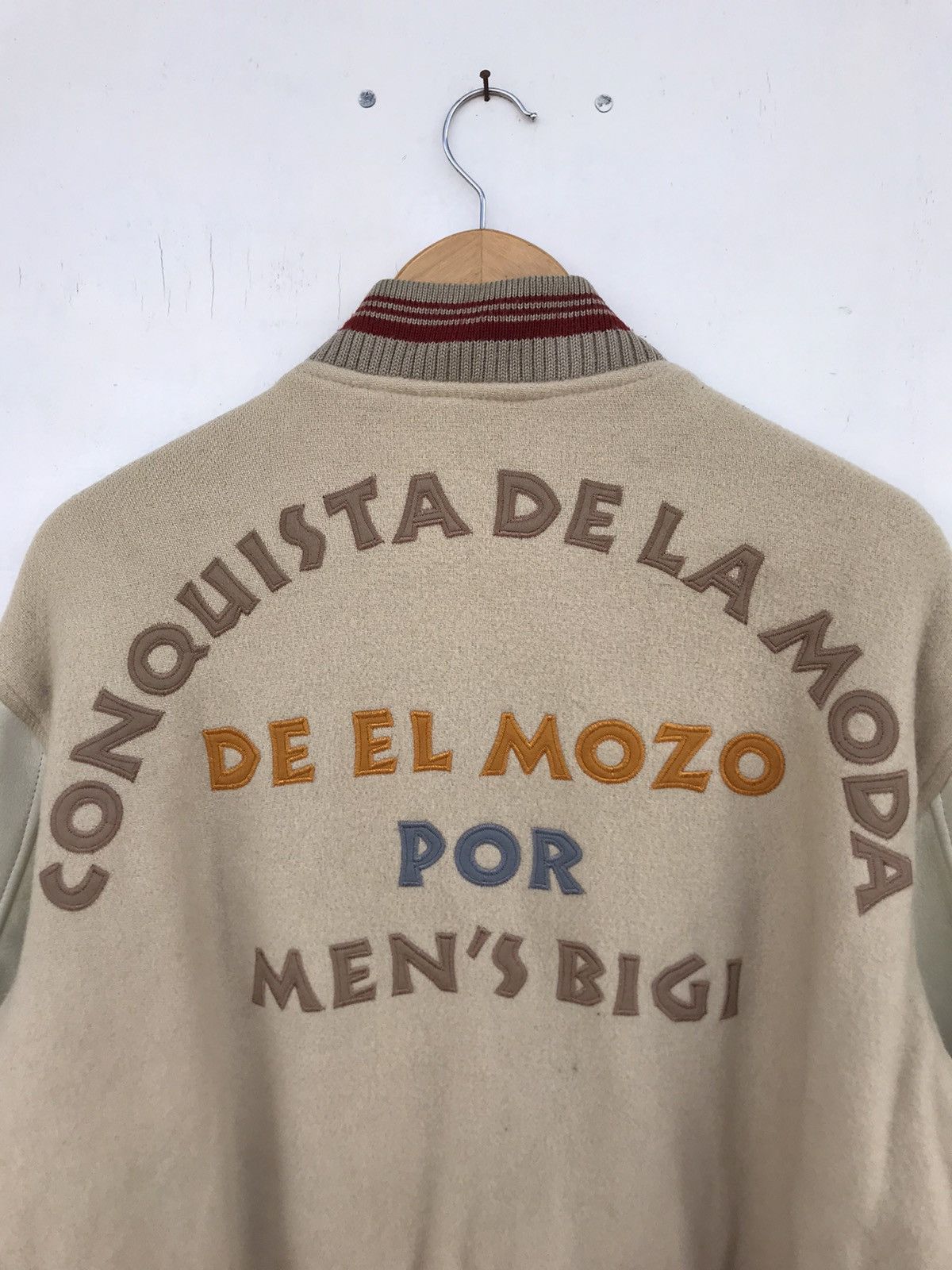 BIGI Vintage Men’s Bigi Spellout Varsity Jacket Size US L / EU 52-54 / 3 - 8 Thumbnail
