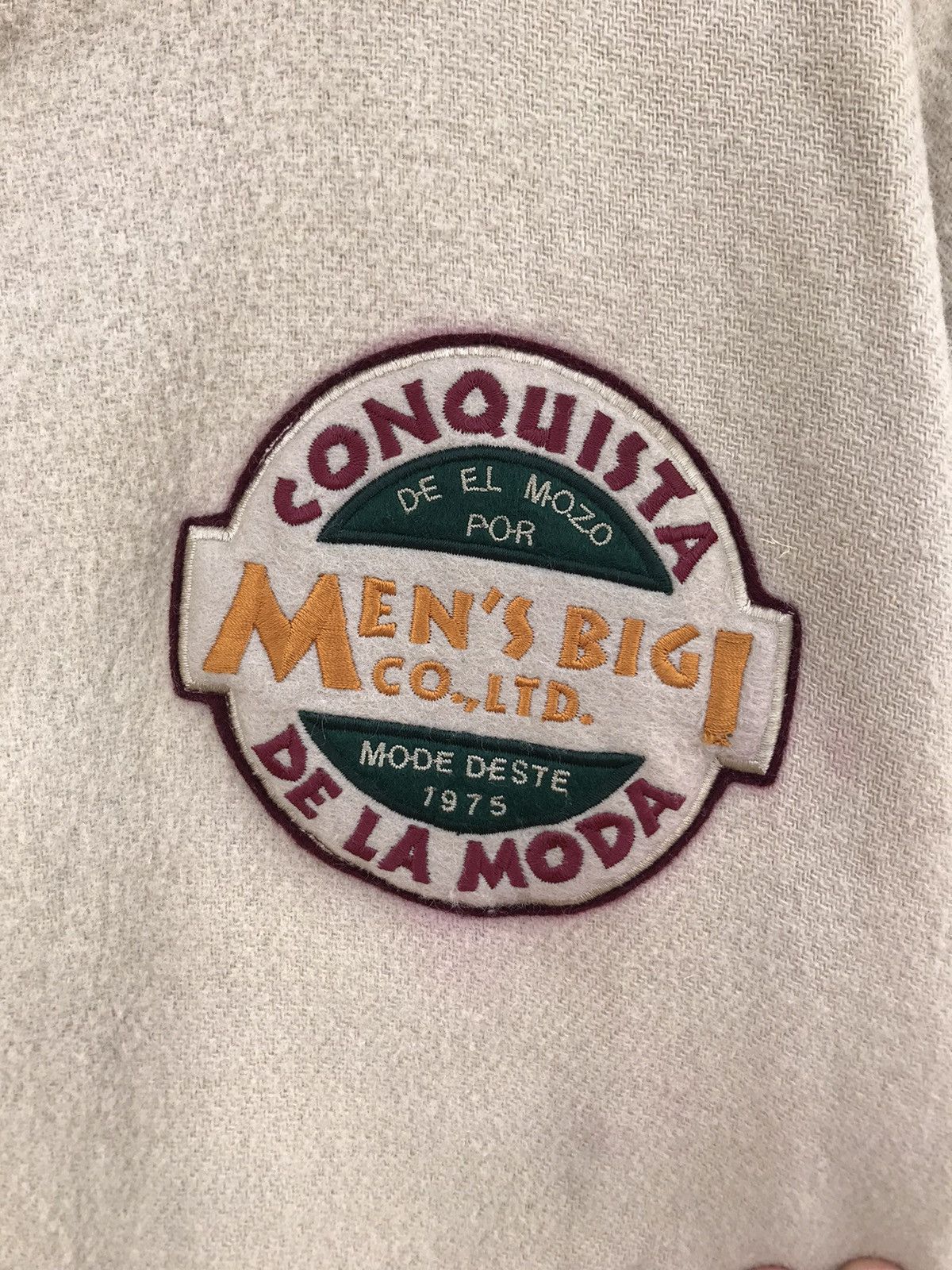 BIGI Vintage Men’s Bigi Spellout Varsity Jacket Size US L / EU 52-54 / 3 - 4 Thumbnail