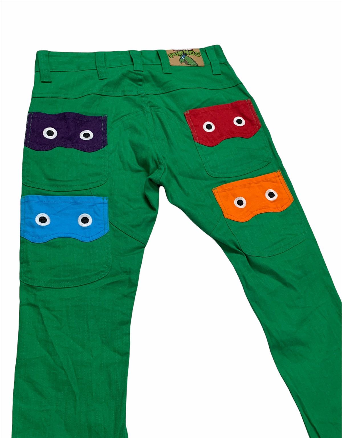 Japanese Brand × Seditionaries Japanese Punk Drunkers X Ninja Turtles Multipocket Slim Pant Size US 33 - 3 Thumbnail