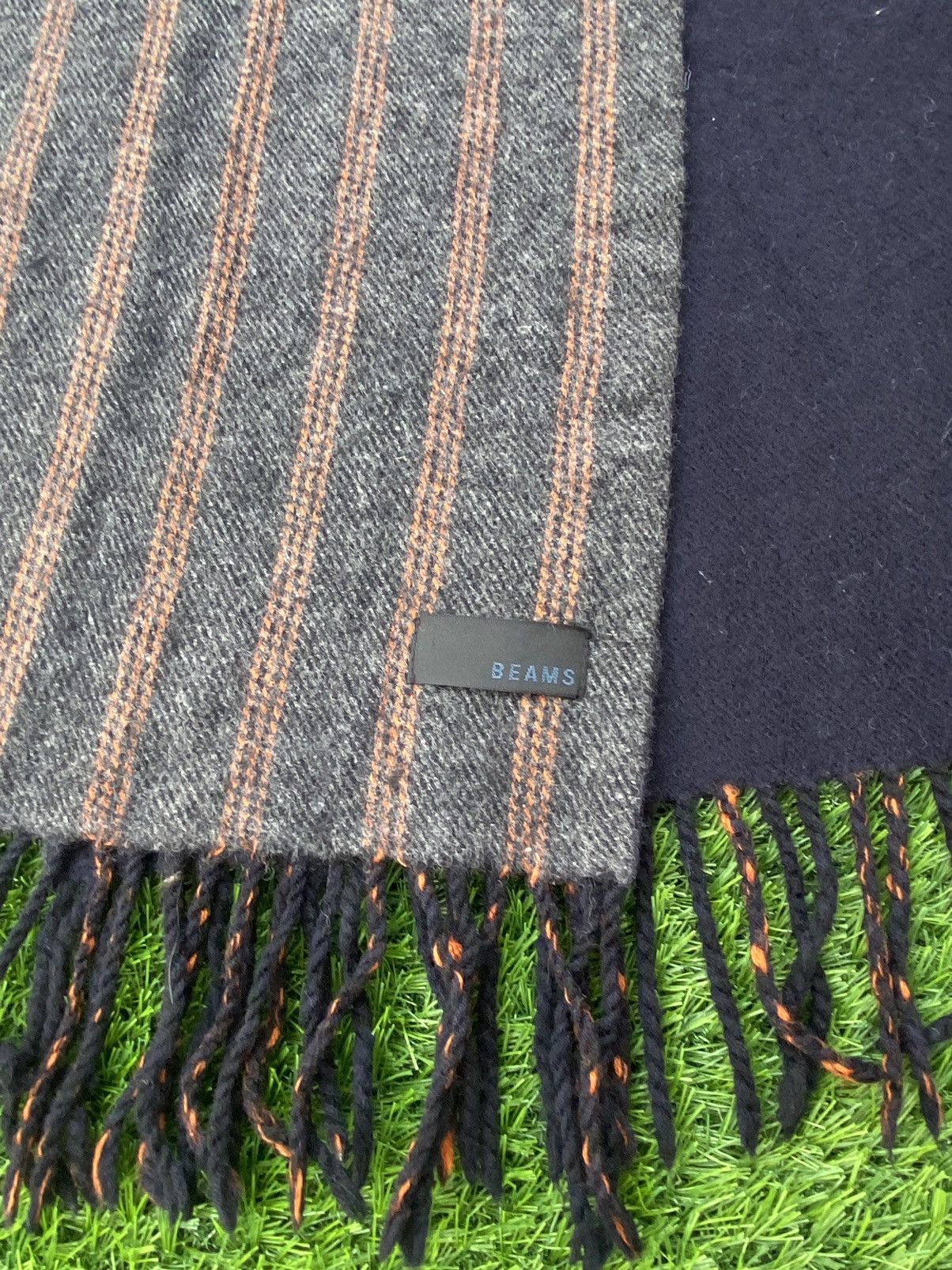 Beams Plus Beams Stripe Wool Muffler Scarf Size ONE SIZE - 6 Thumbnail