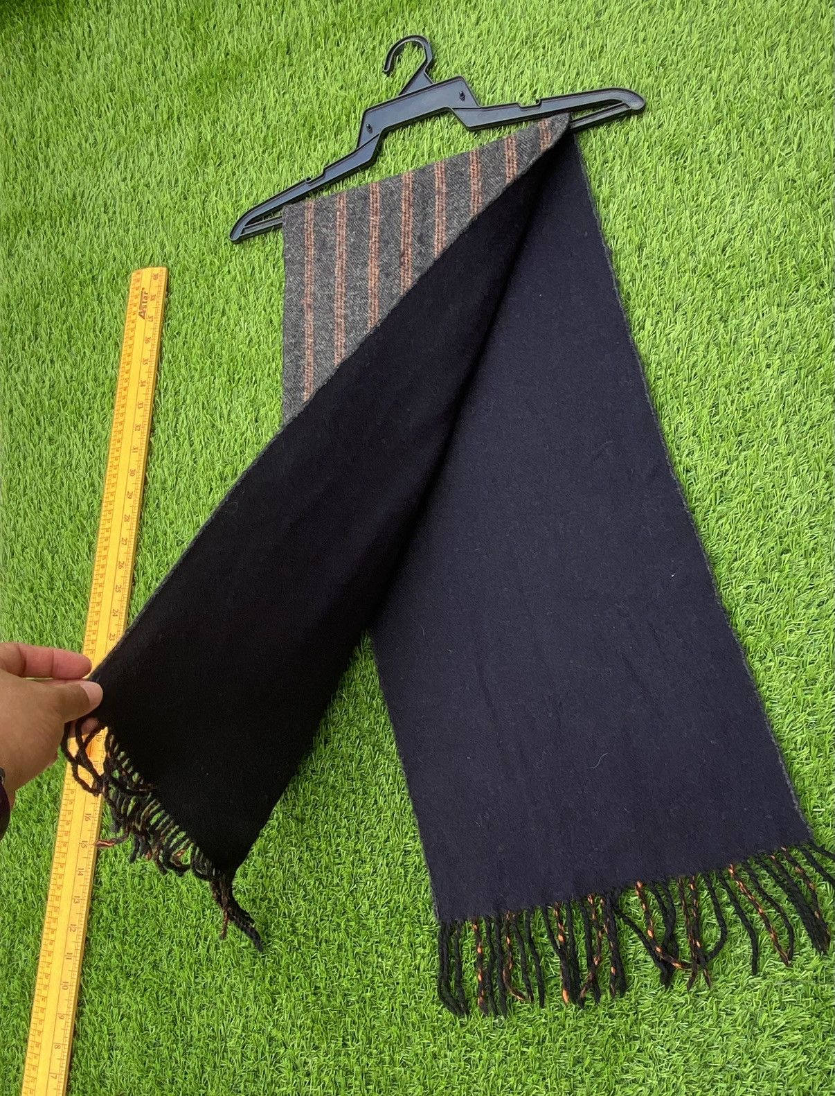 Beams Plus Beams Stripe Wool Muffler Scarf Size ONE SIZE - 4 Thumbnail