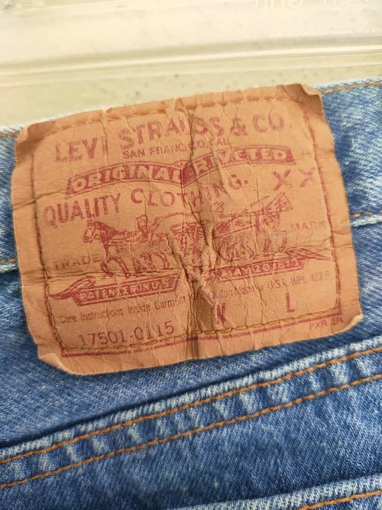 Levi's Vintage Levis 17501-0115 Made in USA Size US 27 - 5 Thumbnail