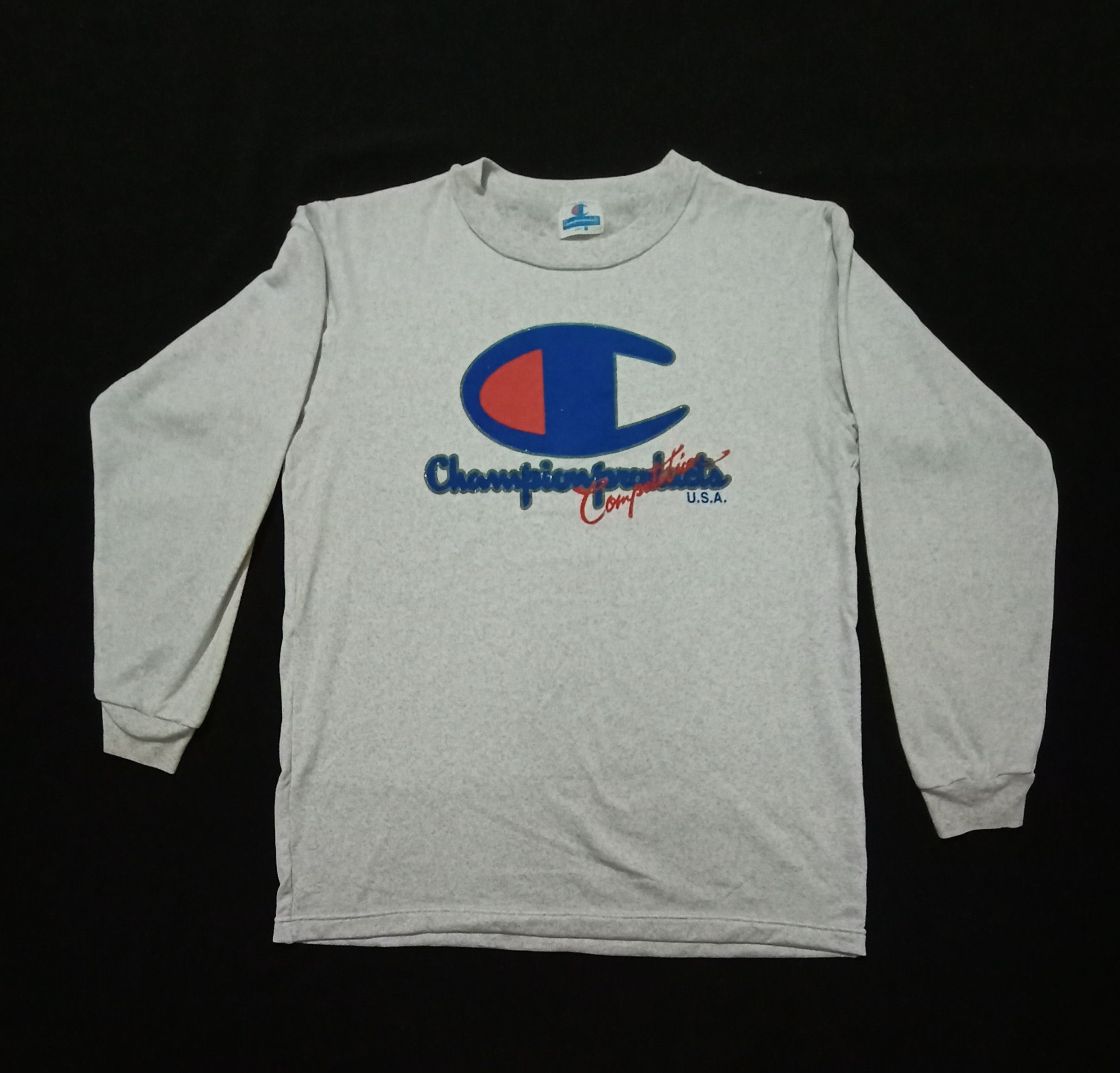 Champion Vintage 90s CHAMPION USA Sweatshirt Product Competiton Size US M / EU 48-50 / 2 - 1 Thumbnail