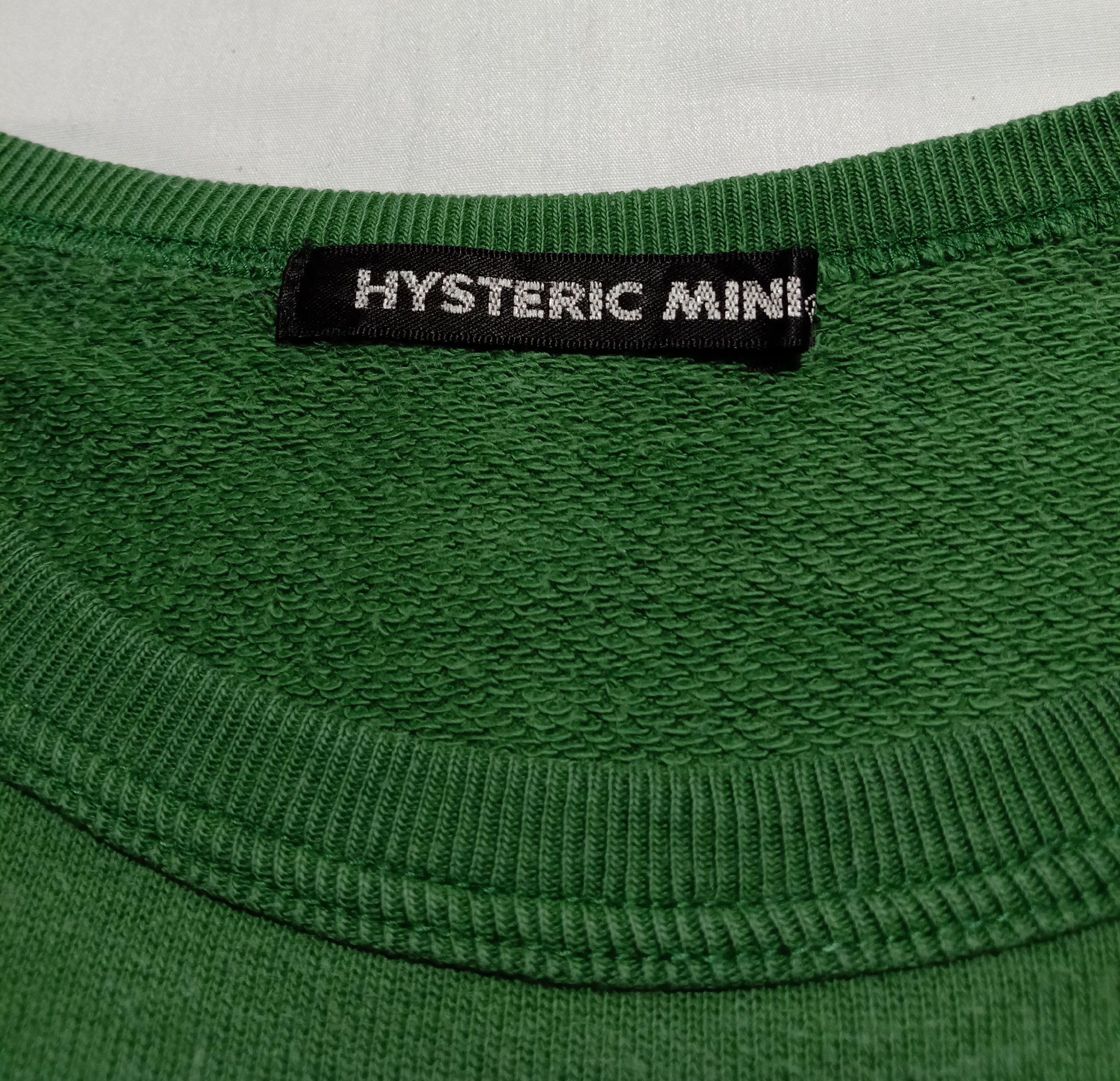 Hysteric Glamour × Japanese Brand Hysteric Glamour Green Sweatshirt For Youth Tee Size XXS / US 00 / IT 34 - 3 Thumbnail