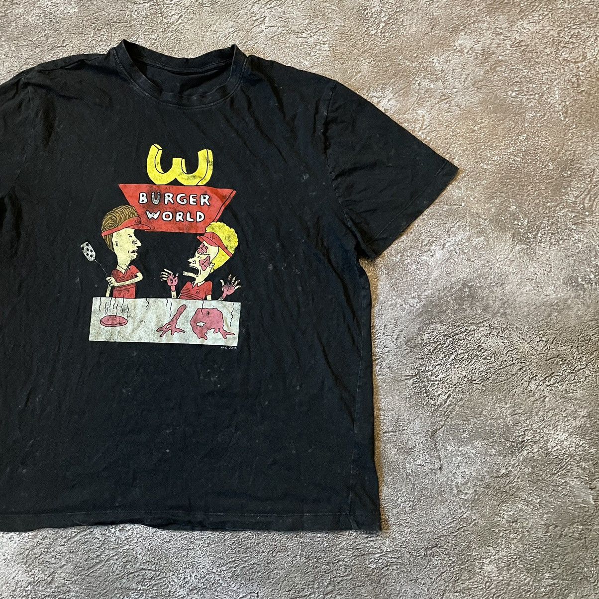 Cartoon Network Vintage 90s Burger World Art Abstract Cartoon Promo y2k Size US M / EU 48-50 / 2 - 3 Thumbnail
