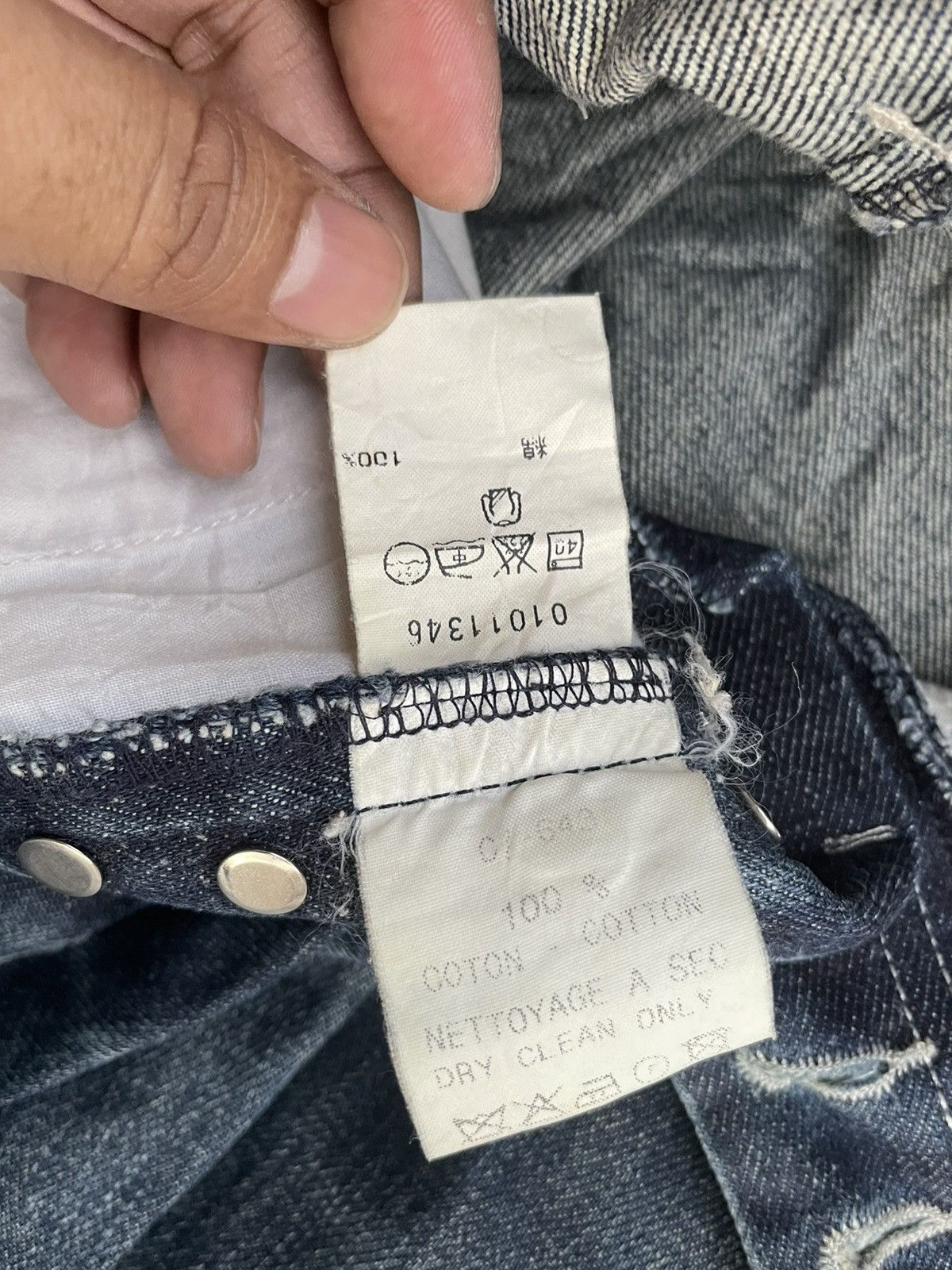 Vintage × agnes b. Vintage Agnes B 3 pocket Denim Size US 30 / EU 46 - 11 Thumbnail