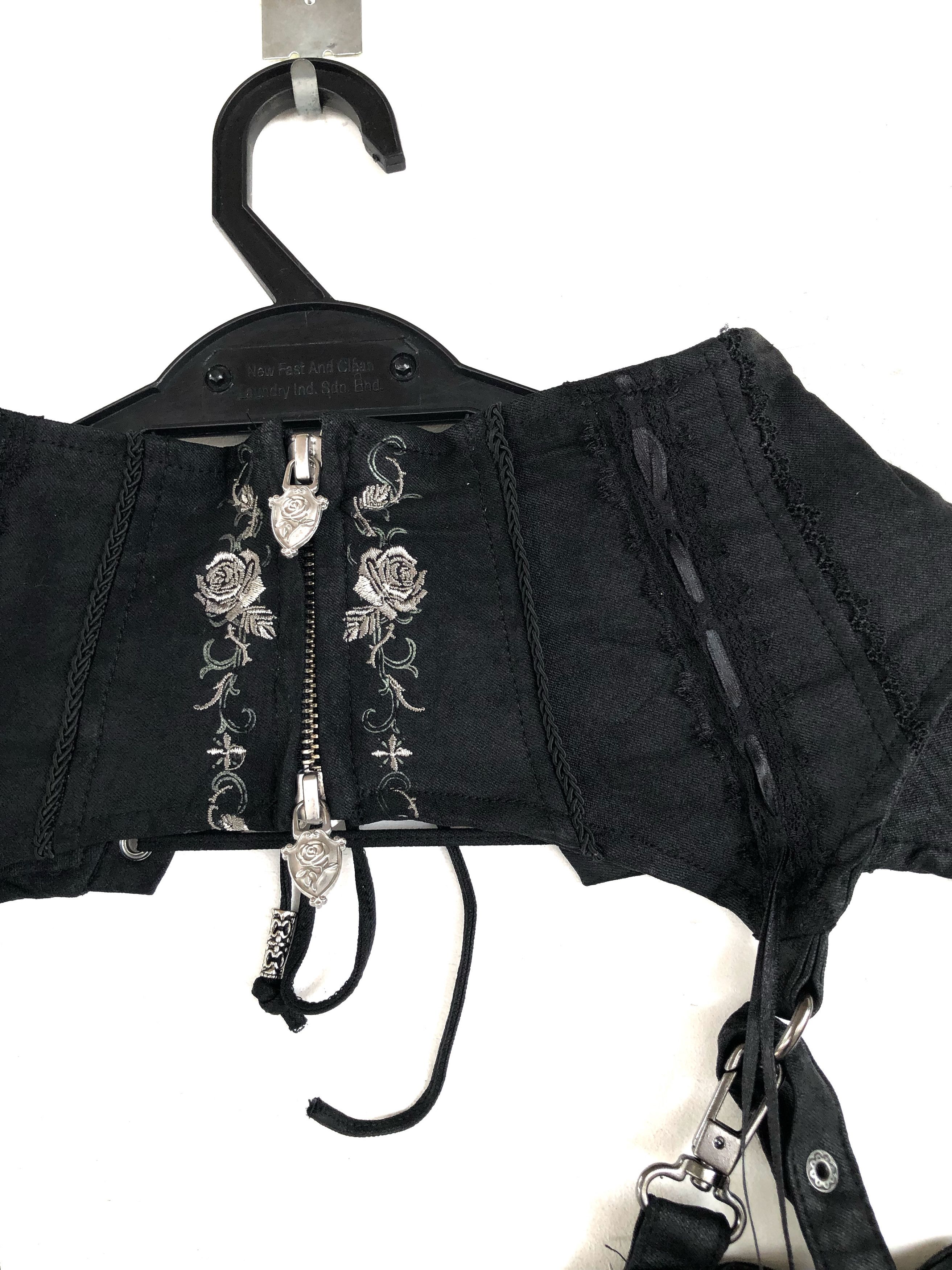 Japanese Brand RARE🔥GOTHIC PUNK TACTICAL CORSET OG DESIGN Size ONE SIZE - 5 Thumbnail