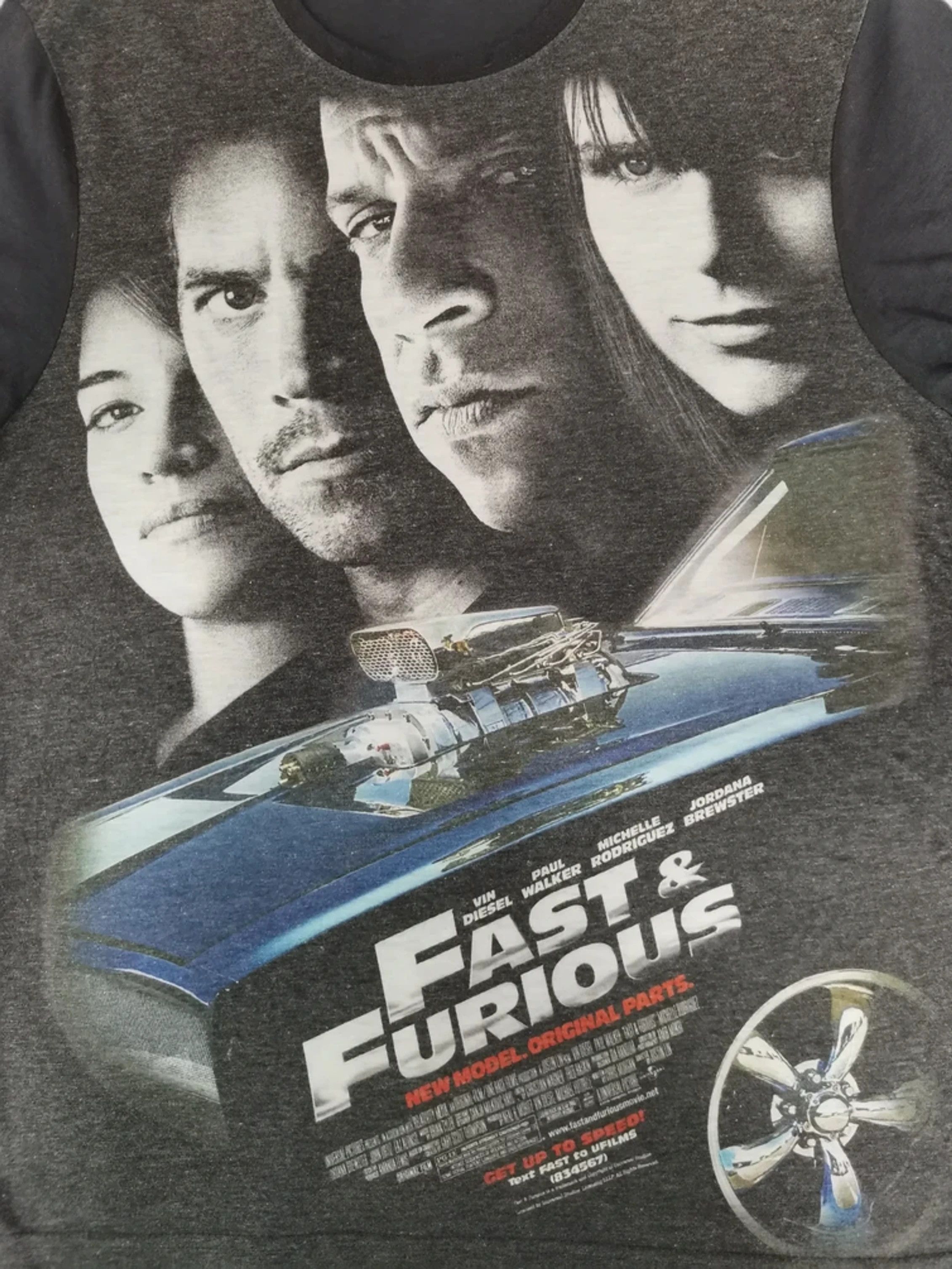 Vintage Vintage Fast & Furious Movie Tee Walker Promo OverPrint Size US S / EU 44-46 / 1 - 1 Thumbnail