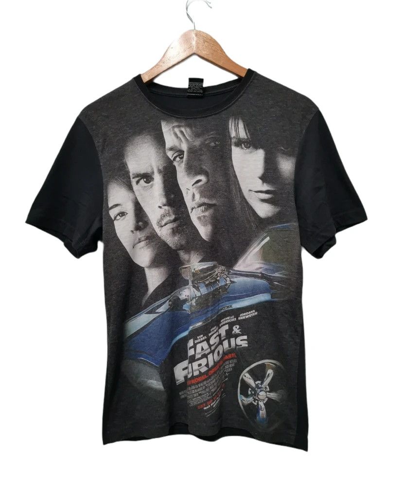 Vintage Vintage Fast & Furious Movie Tee Walker Promo OverPrint Size US S / EU 44-46 / 1 - 2 Thumbnail