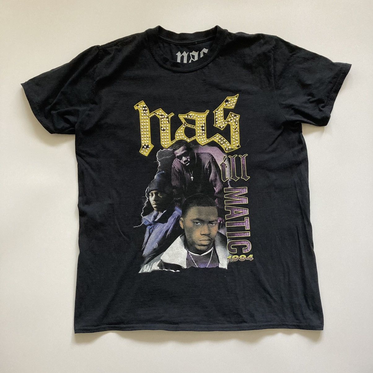 Rap Tees nas illmatic rap tee Size US M / EU 48-50 / 2 - 2 Thumbnail