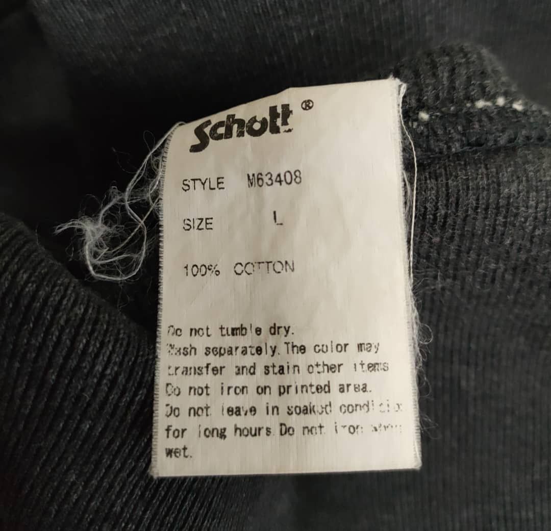Schott Schott Zip up Heavy sweater Size US M / EU 48-50 / 2 - 6 Thumbnail