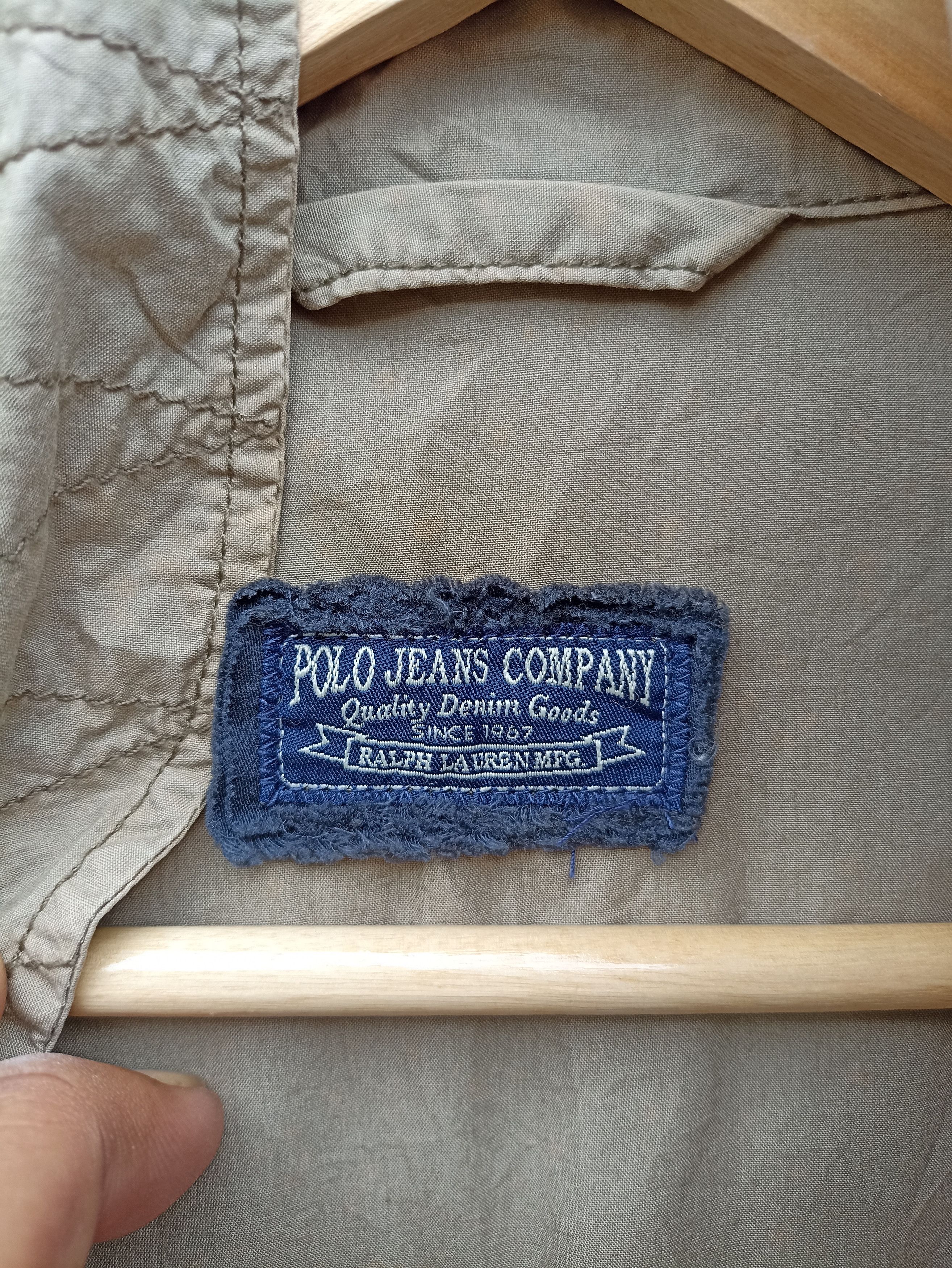 Polo Ralph Lauren × Vintage Vintage Sun Faded Polka Dot Polo Jeans Company Size US S / EU 44-46 / 1 - 11 Thumbnail