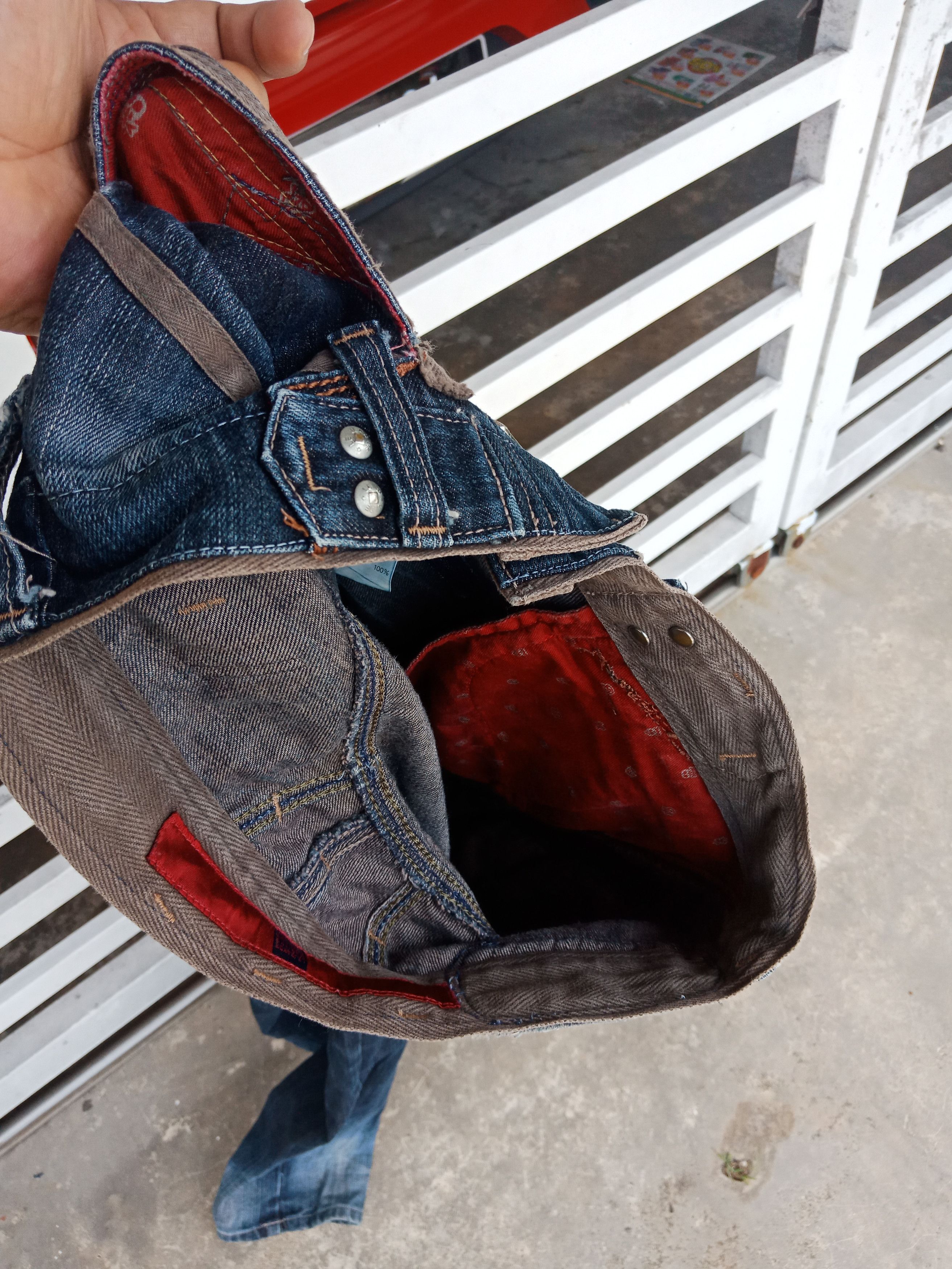 Marithe + Francois Girbaud Marithe Francois Girboud Bondage Hibrid Distressed Denim Size US 30 / EU 46 - 15 Thumbnail