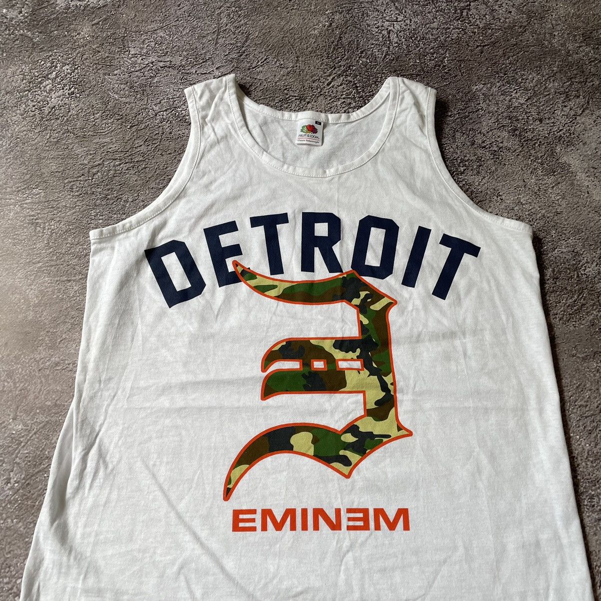 Vintage Vintage Y2K Detroit Eminem Graphic Tee Skater Grunge Baggy M Size US M / EU 48-50 / 2 - 5 Thumbnail