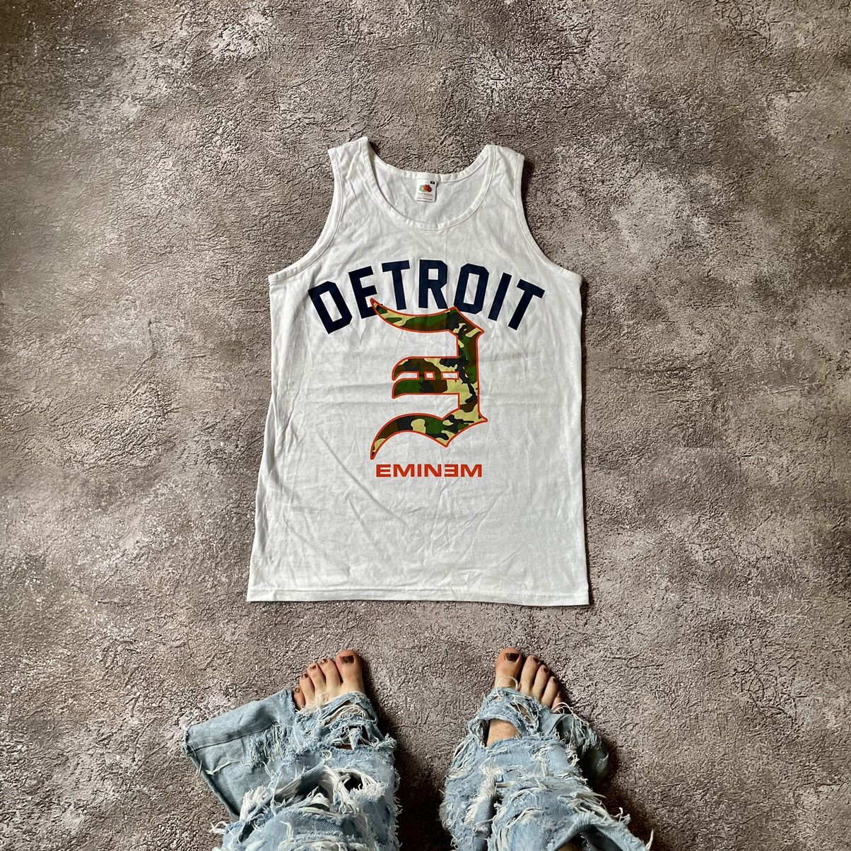 Vintage Vintage Y2K Detroit Eminem Graphic Tee Skater Grunge Baggy M Size US M / EU 48-50 / 2 - 1 Thumbnail
