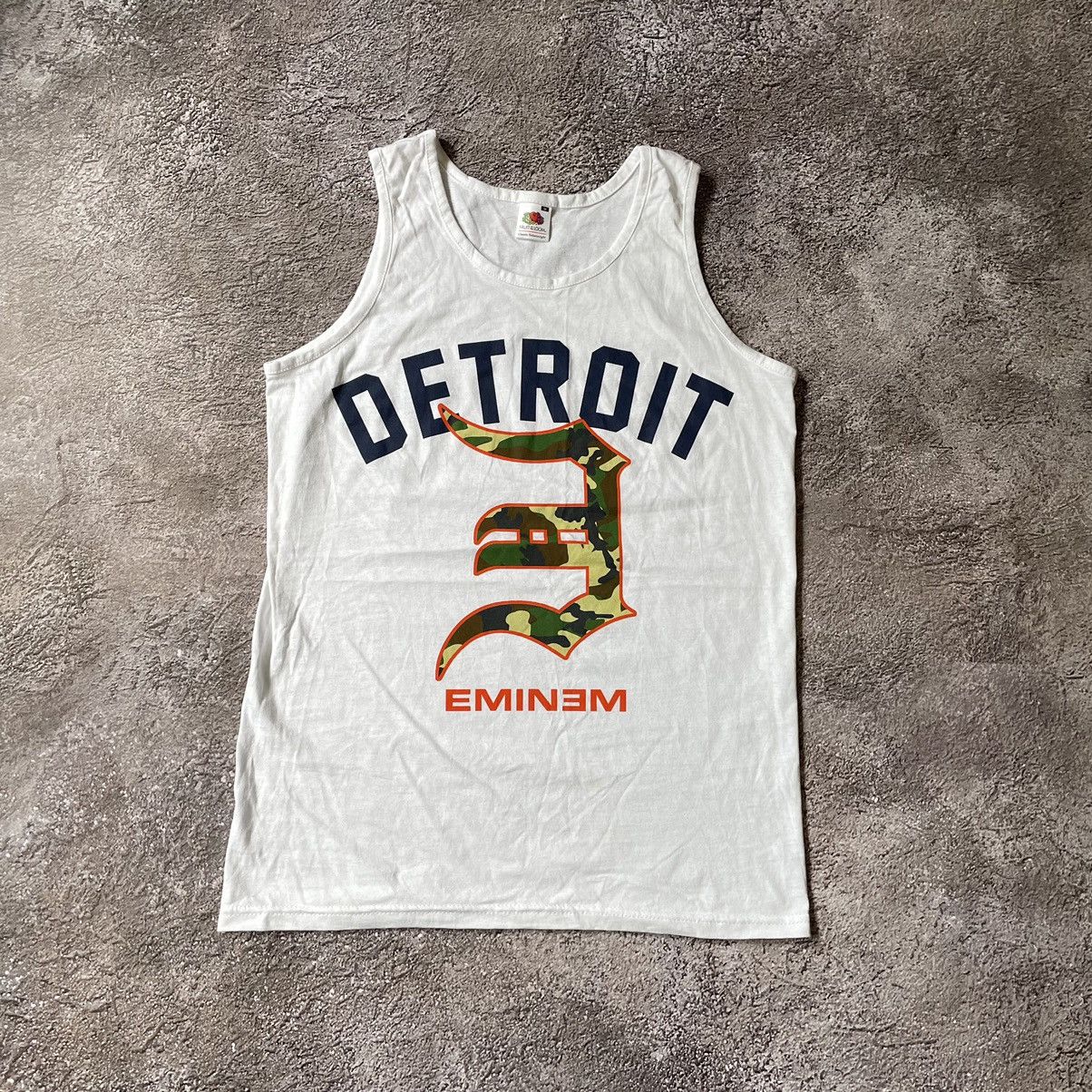 Vintage Vintage Y2K Detroit Eminem Graphic Tee Skater Grunge Baggy M Size US M / EU 48-50 / 2 - 2 Thumbnail