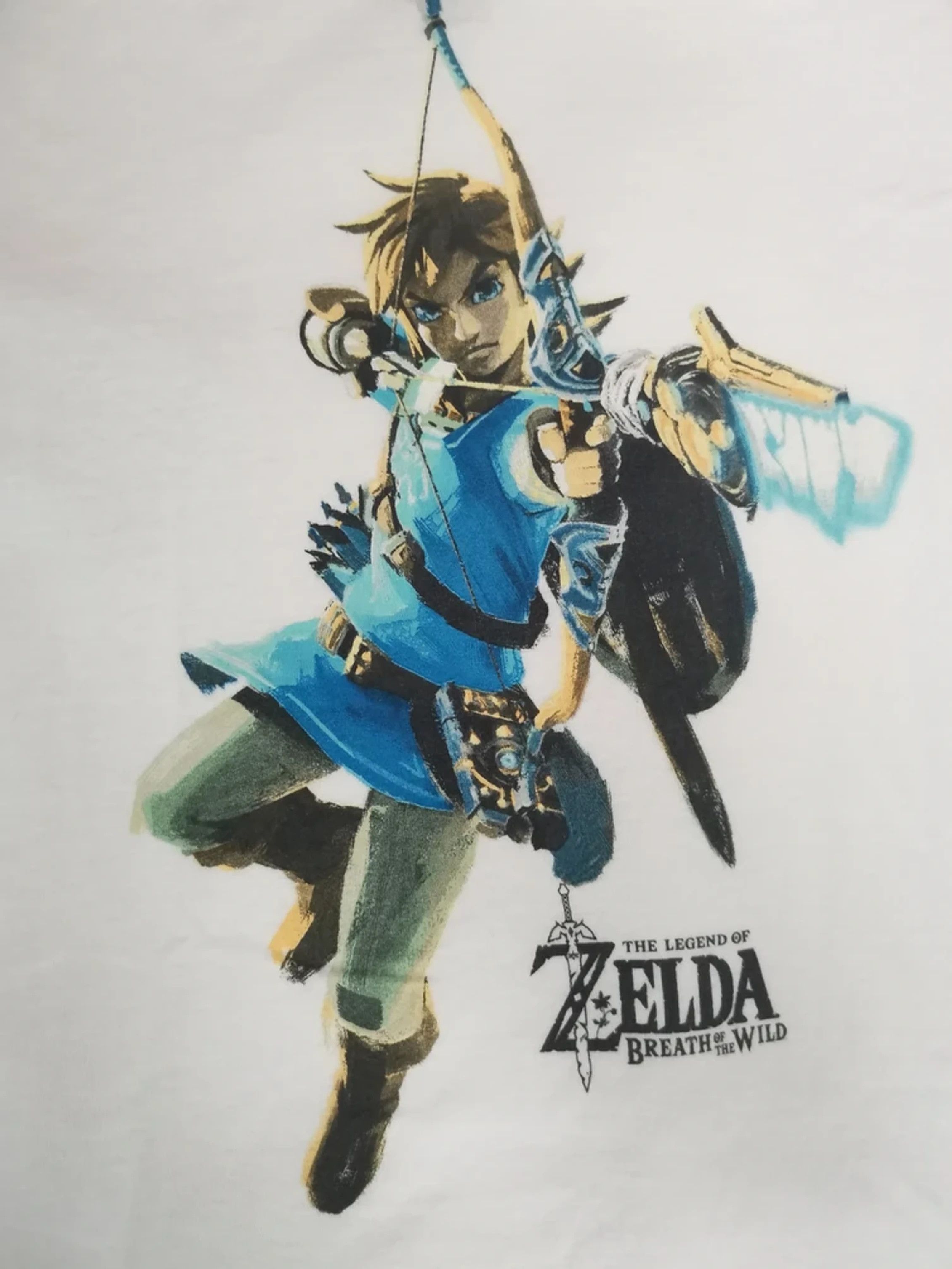 Anime Zelda Breath Of the Wild Nintendo Game Anime Raglan Tee Size US S / EU 44-46 / 1 - 1 Thumbnail