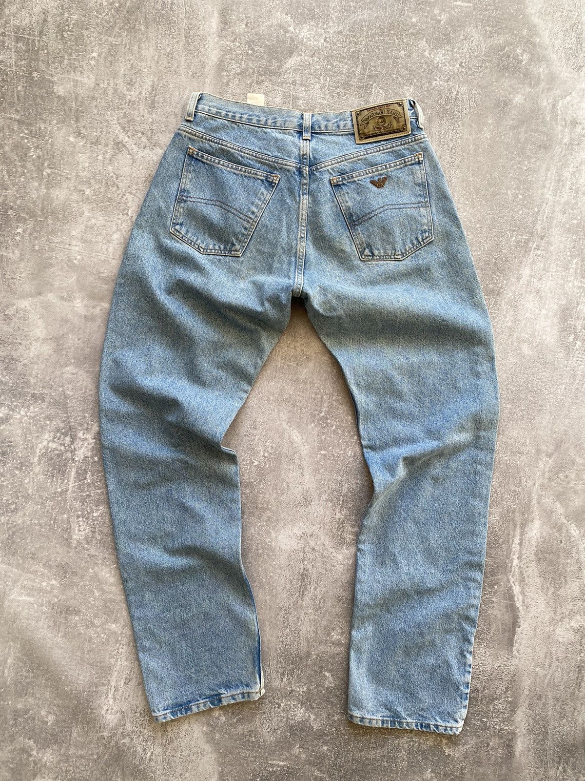 Vintage ARMANI Jeans 90s Washed Denim