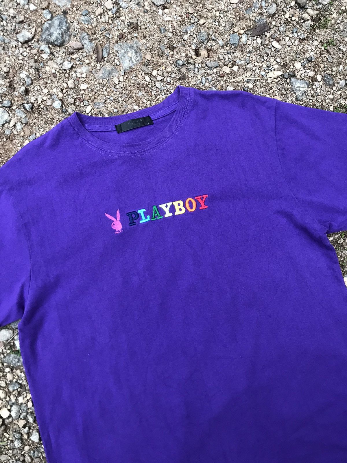Designer × Playboy Embroidery / Multicolor Playboy Tee Size US L / EU 52-54 / 3 - 7 Thumbnail