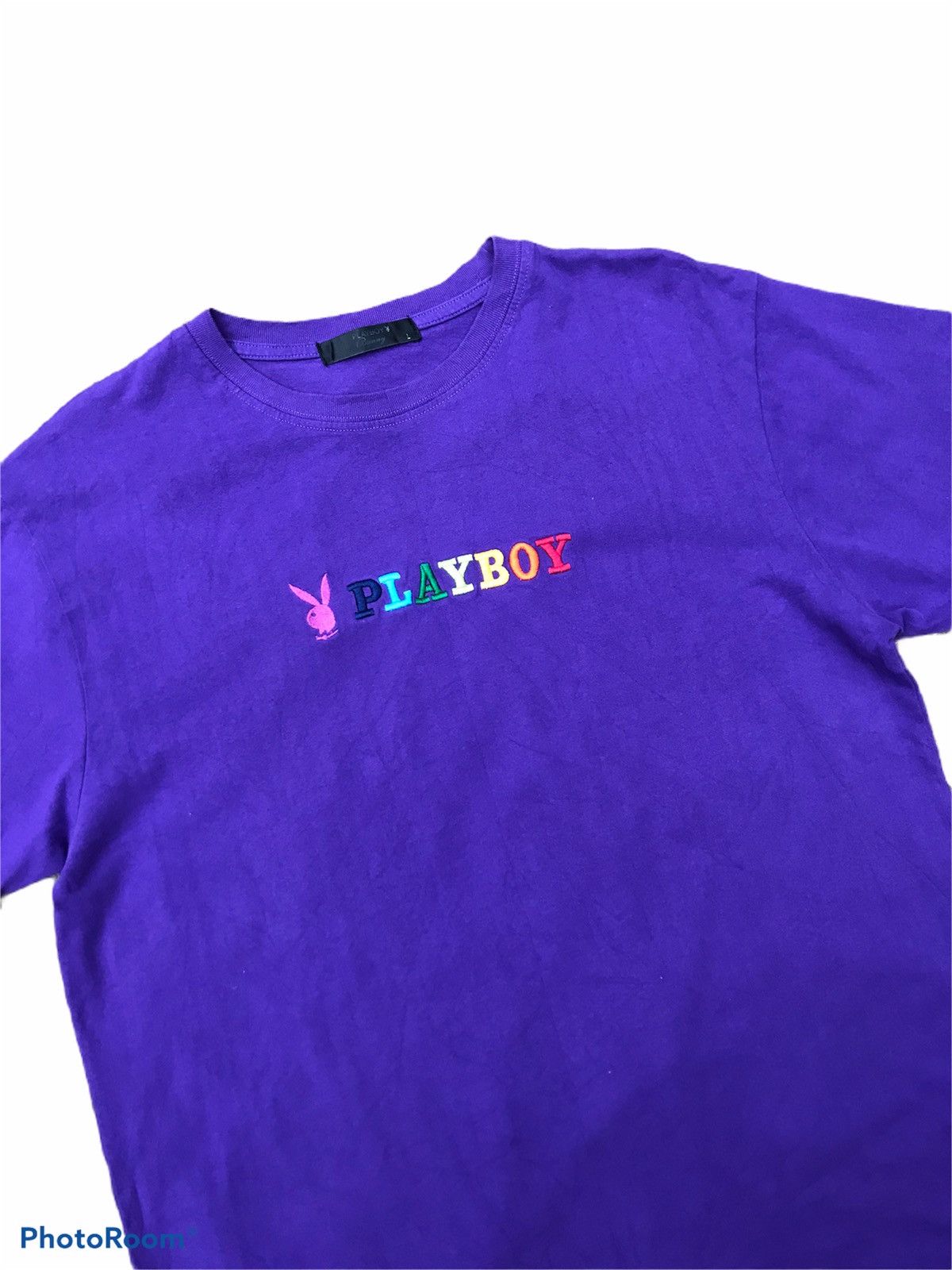 Designer × Playboy Embroidery / Multicolor Playboy Tee Size US L / EU 52-54 / 3 - 2 Thumbnail