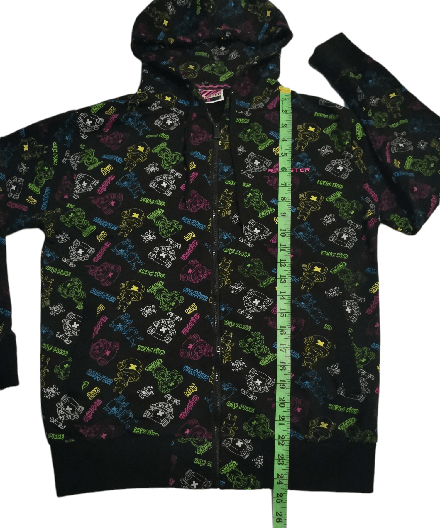 Anime One Piece Tony Chopper Zip Up Hoodie OverPrint Anime Size US M / EU 48-50 / 2 - 6 Thumbnail