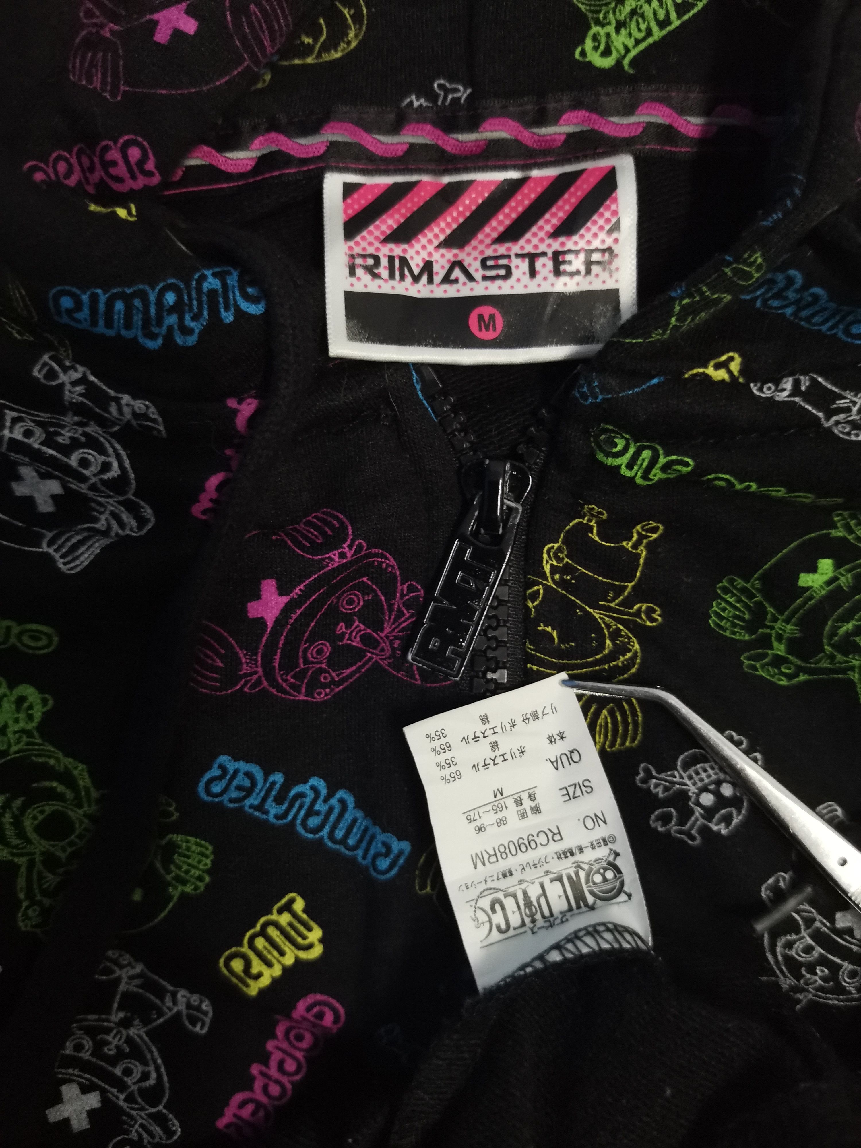 Anime One Piece Tony Chopper Zip Up Hoodie OverPrint Anime Size US M / EU 48-50 / 2 - 4 Thumbnail