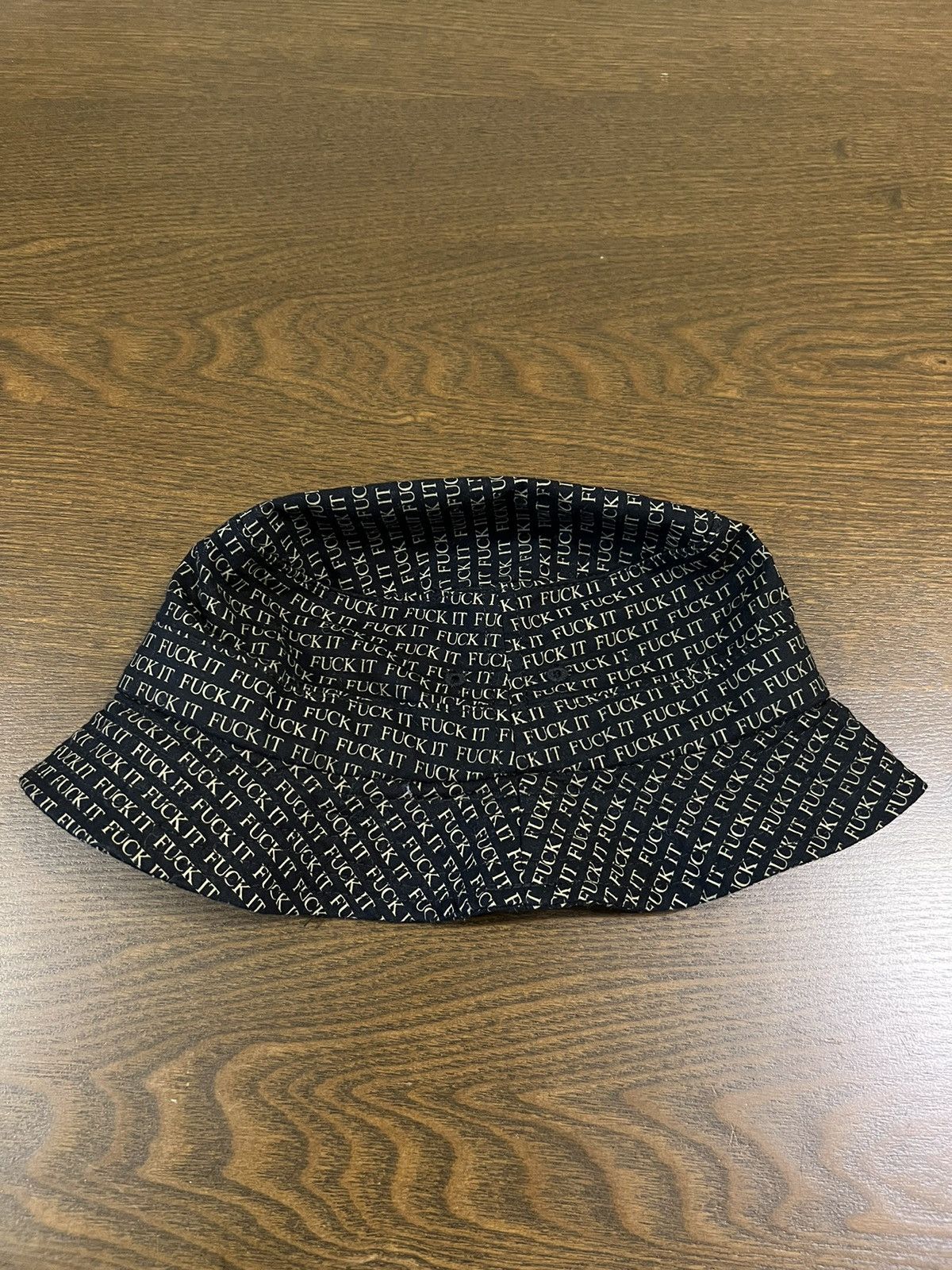 Huf GRAIL🔥OG HUF 🇺🇸 Customade "Fuck It" Jacquard Bucket Hats Size ONE SIZE - 4 Thumbnail
