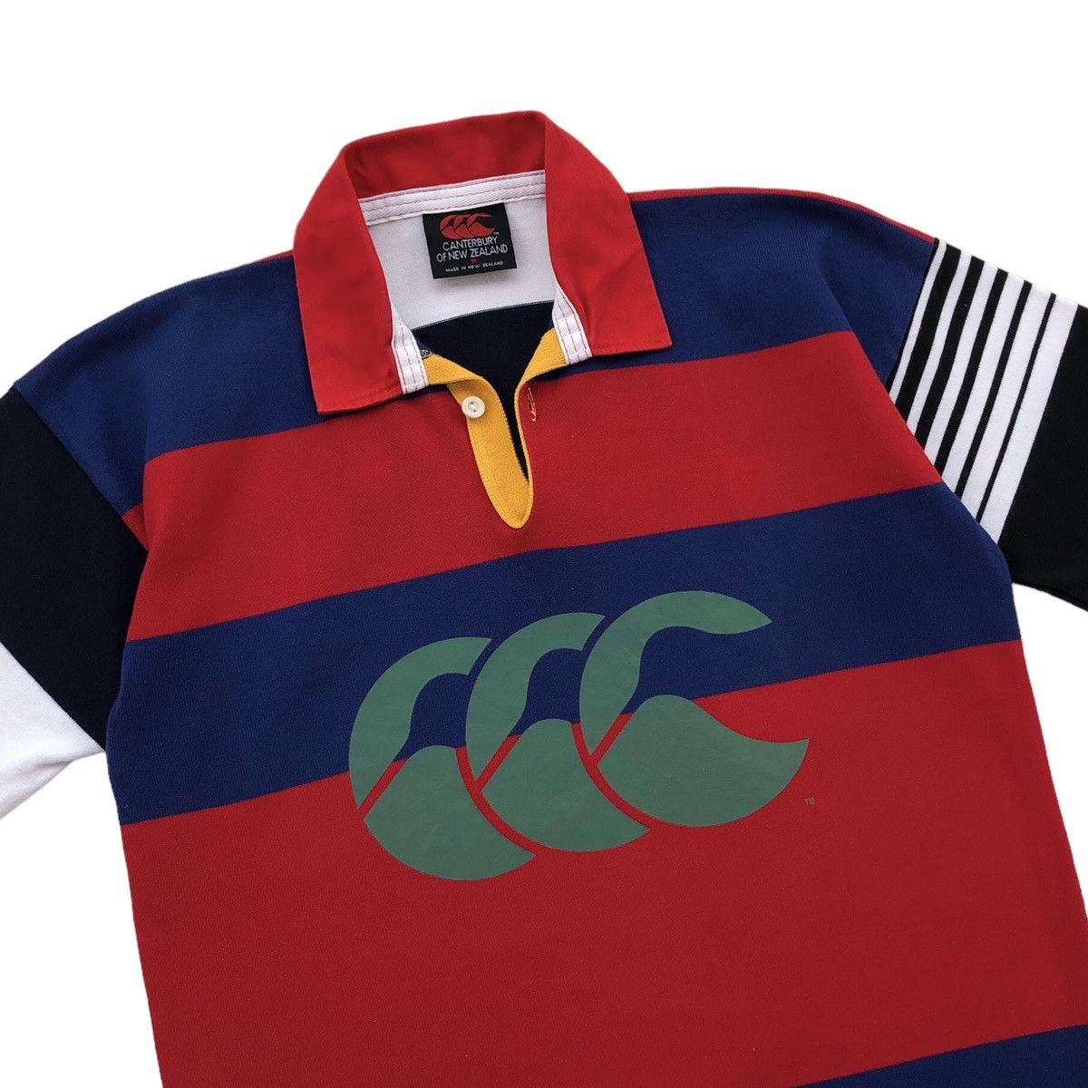 Canterbury of New Zealand Vintage Canterbury Uglies Rugby Polo Tee Size US M / EU 48-50 / 2 - 3 Thumbnail