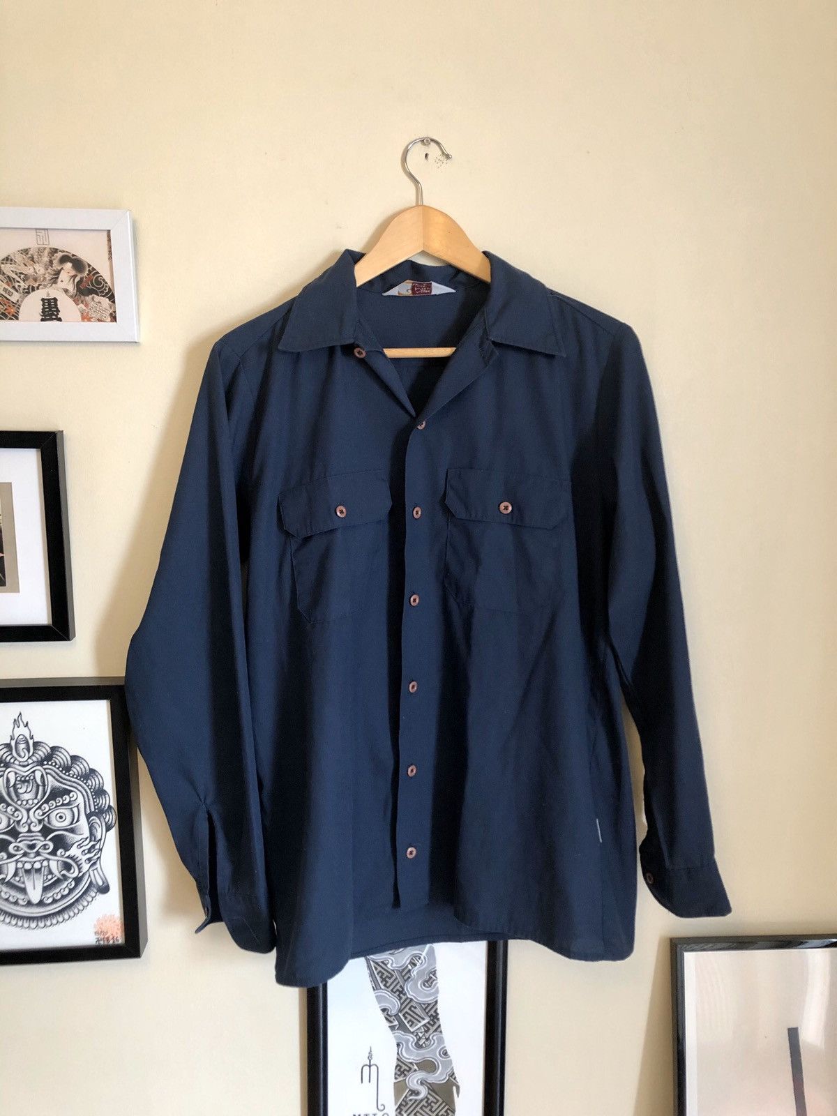 Carhartt Carhartt workwear Vintage Lapel Work Pocket Shirt Size US M / EU 48-50 / 2 - 1 Thumbnail