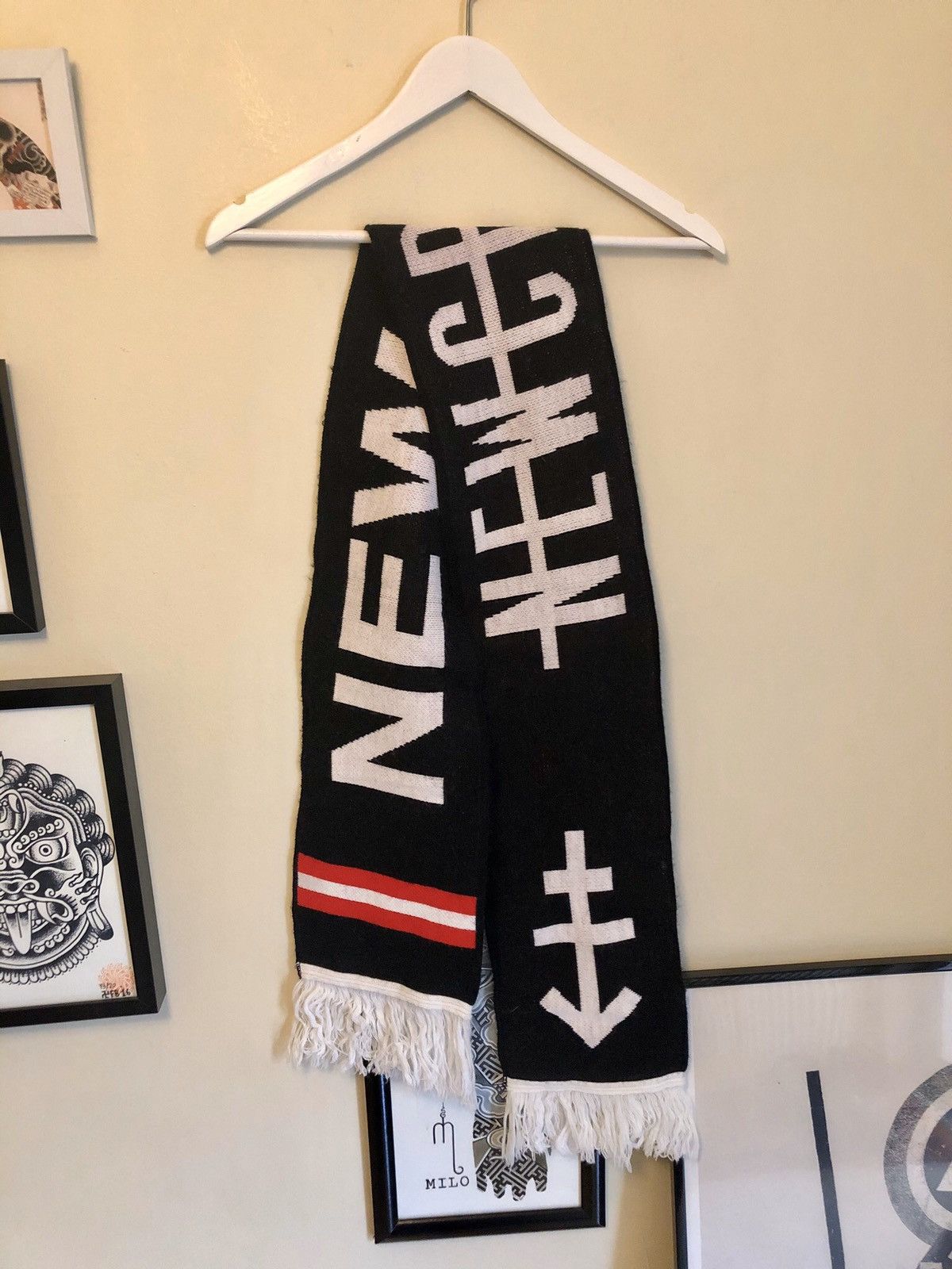NewCross Italy Hooligan ultras soccer long scarf