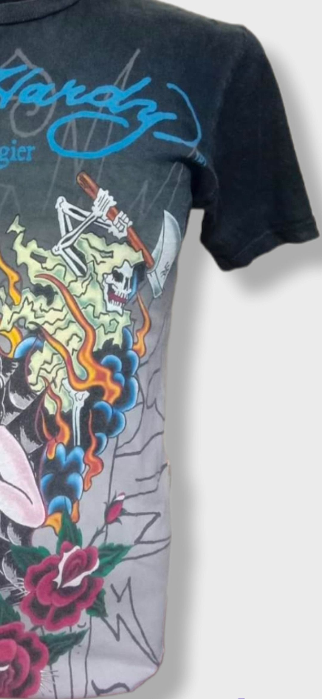 Ed Hardy Ed Hardy By Christian Audigier Hot Design Tee Size US S / EU 44-46 / 1 - 6 Thumbnail
